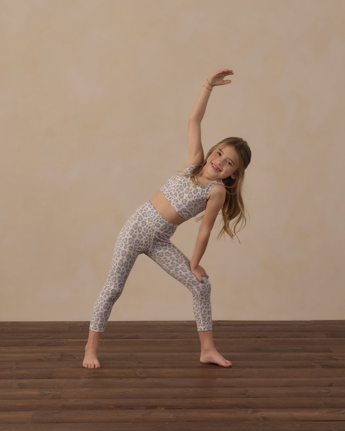 Basic Legging Blue Leopard - Rylee + Cru | Kids Clothes | Trendy Baby Clothes | Modern Infant Outfits |