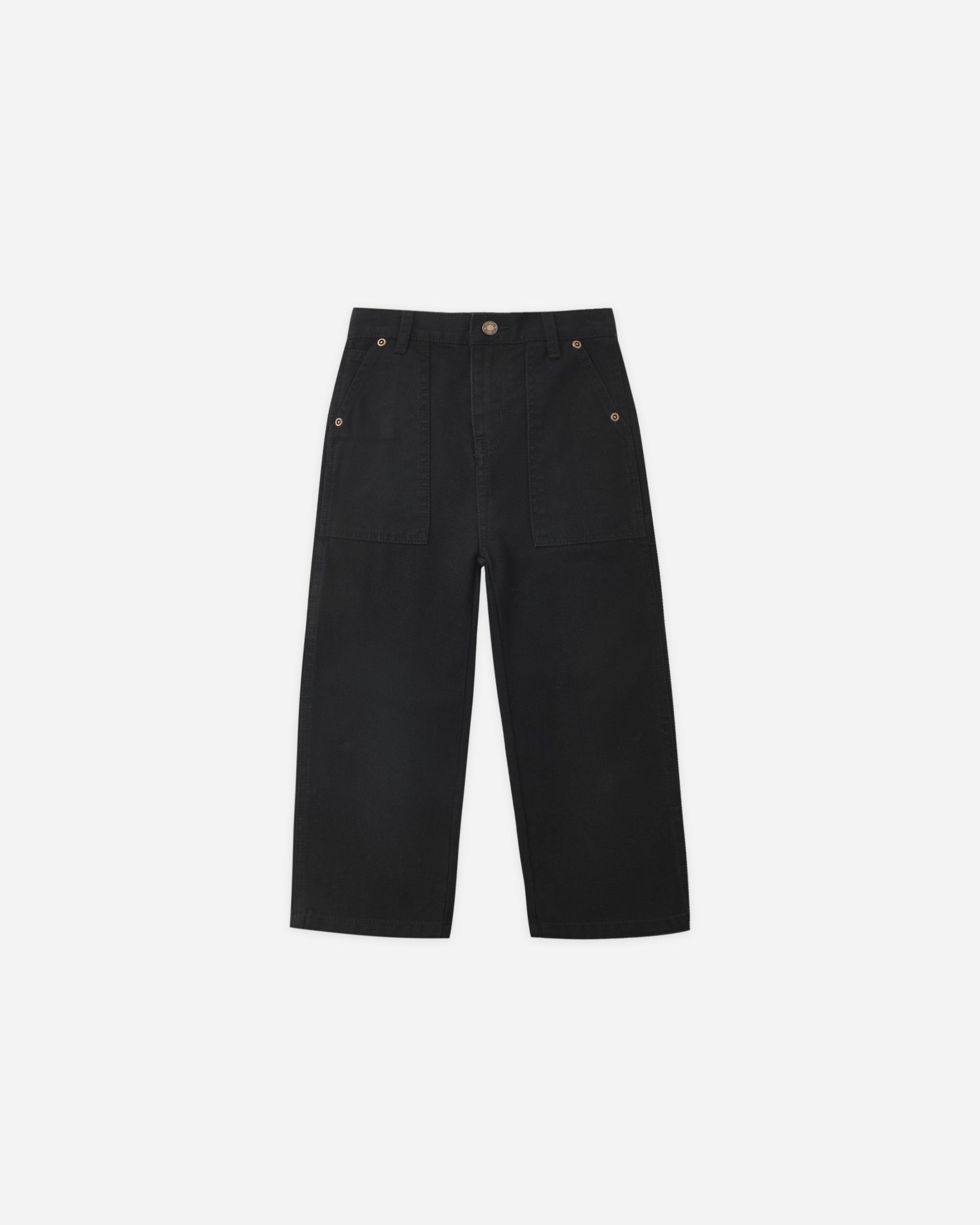 Utility Pant Black - Rylee + Cru | Kids Clothes | Trendy Baby Clothes | Modern Infant Outfits |