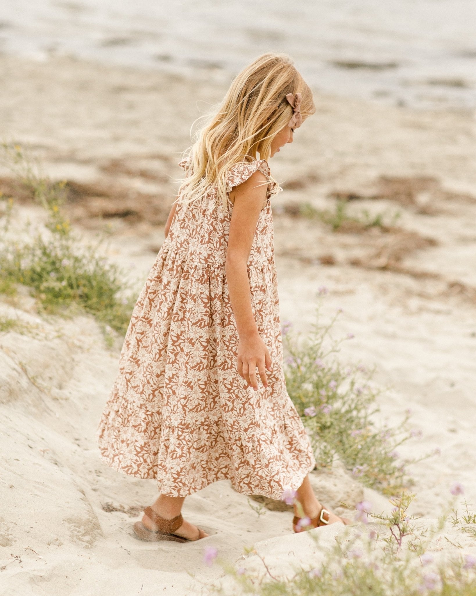 Abbie Tiered Dress || Plumeria - Rylee + Cru Canada