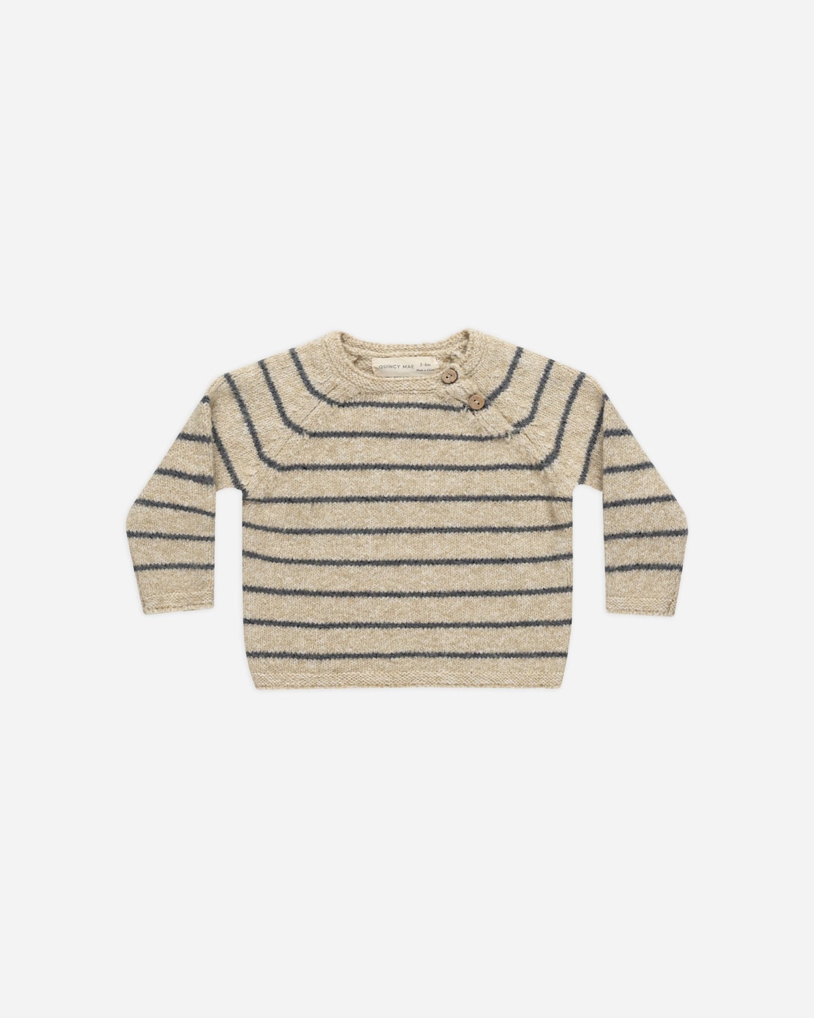 Ace Knit Sweater || Indigo Stripe - Rylee + Cru Canada