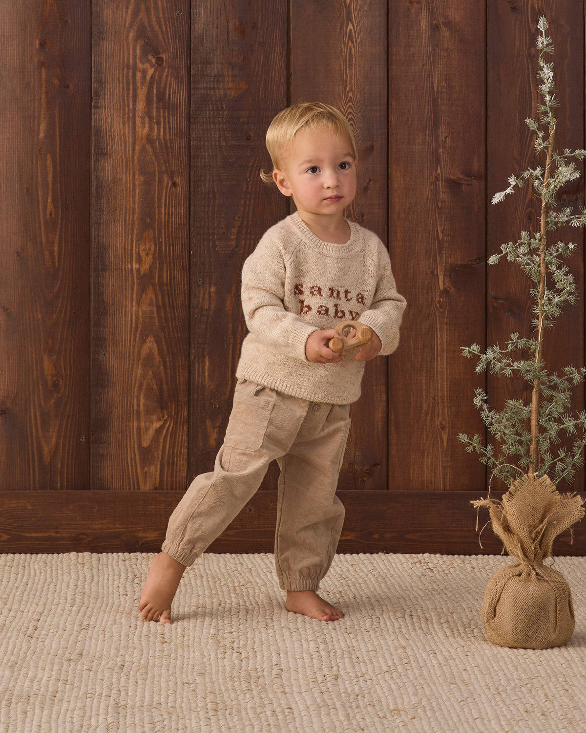 Luca Pant Latte - Rylee + Cru | Kids Clothes | Trendy Baby Clothes | Modern Infant Outfits |