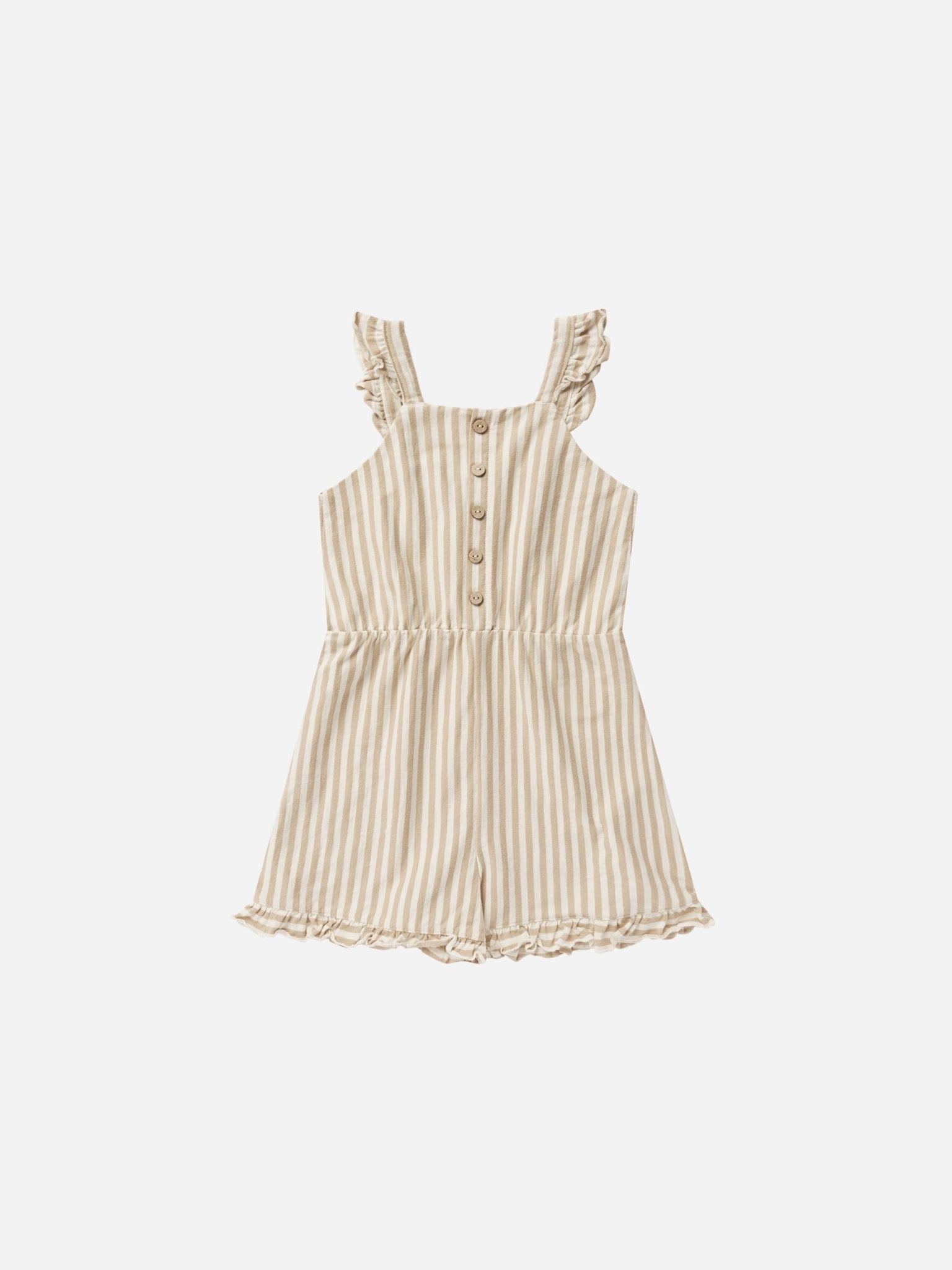 Addy Romper || Sand Stripe - Rylee + Cru Canada