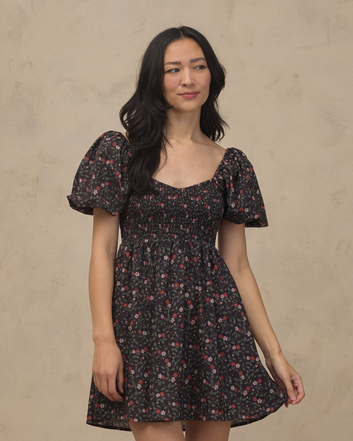 Women's Nanette Dress Winter Vines
