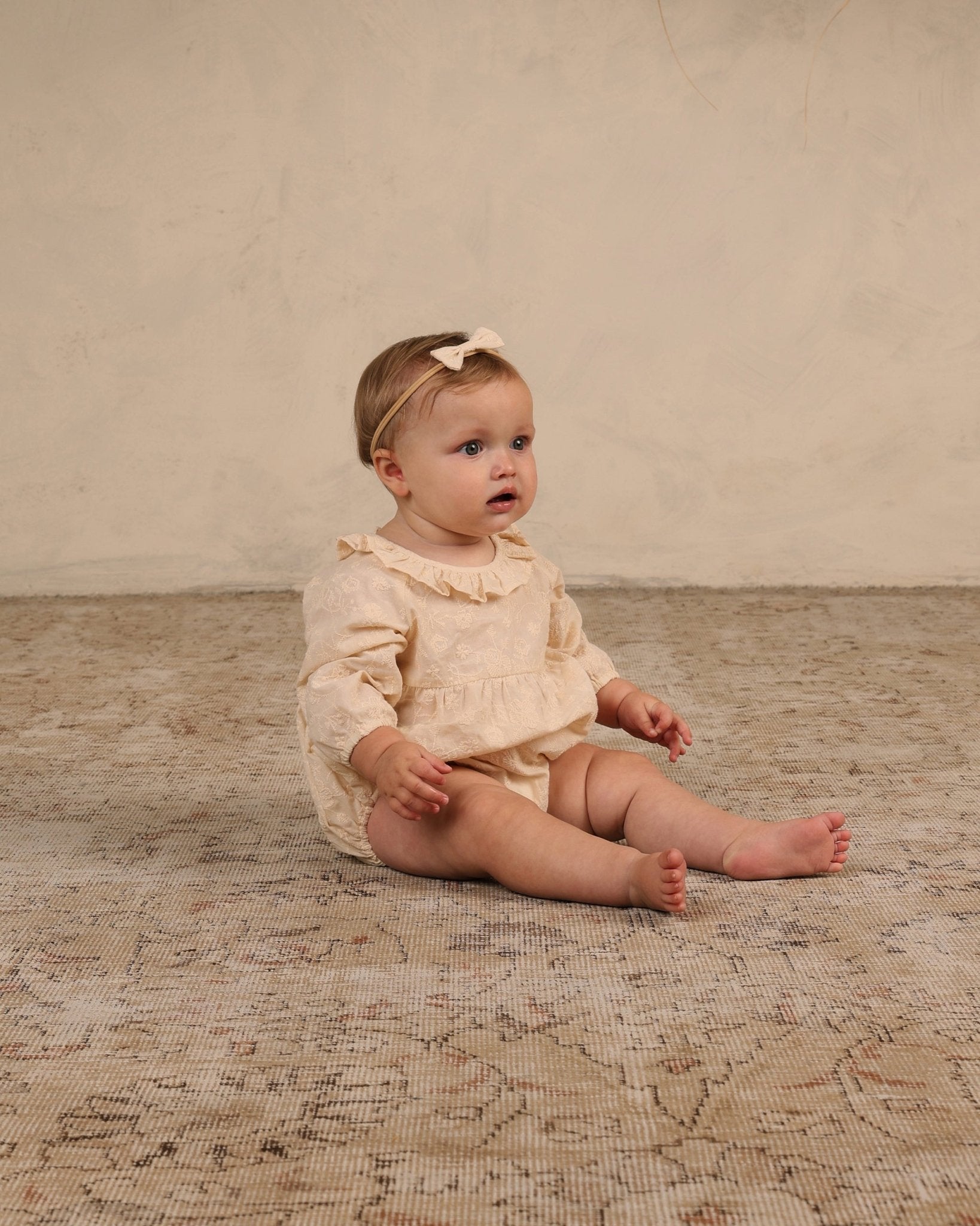 Adeline Romper || Natural - Rylee + Cru Canada