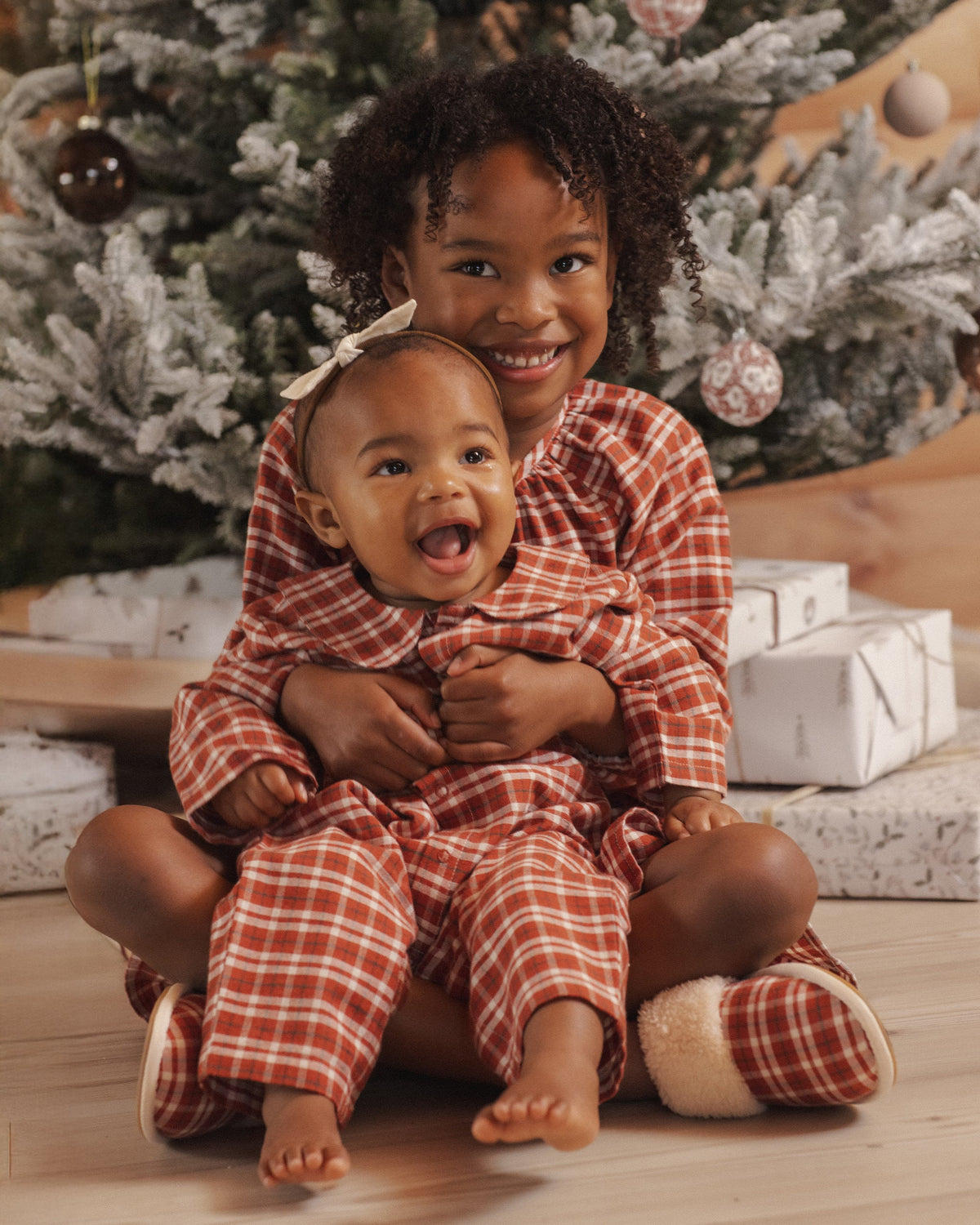 Slippers Ruby Plaid - Rylee + Cru | Kids Clothes | Trendy Baby Clothes | Modern Infant Outfits |