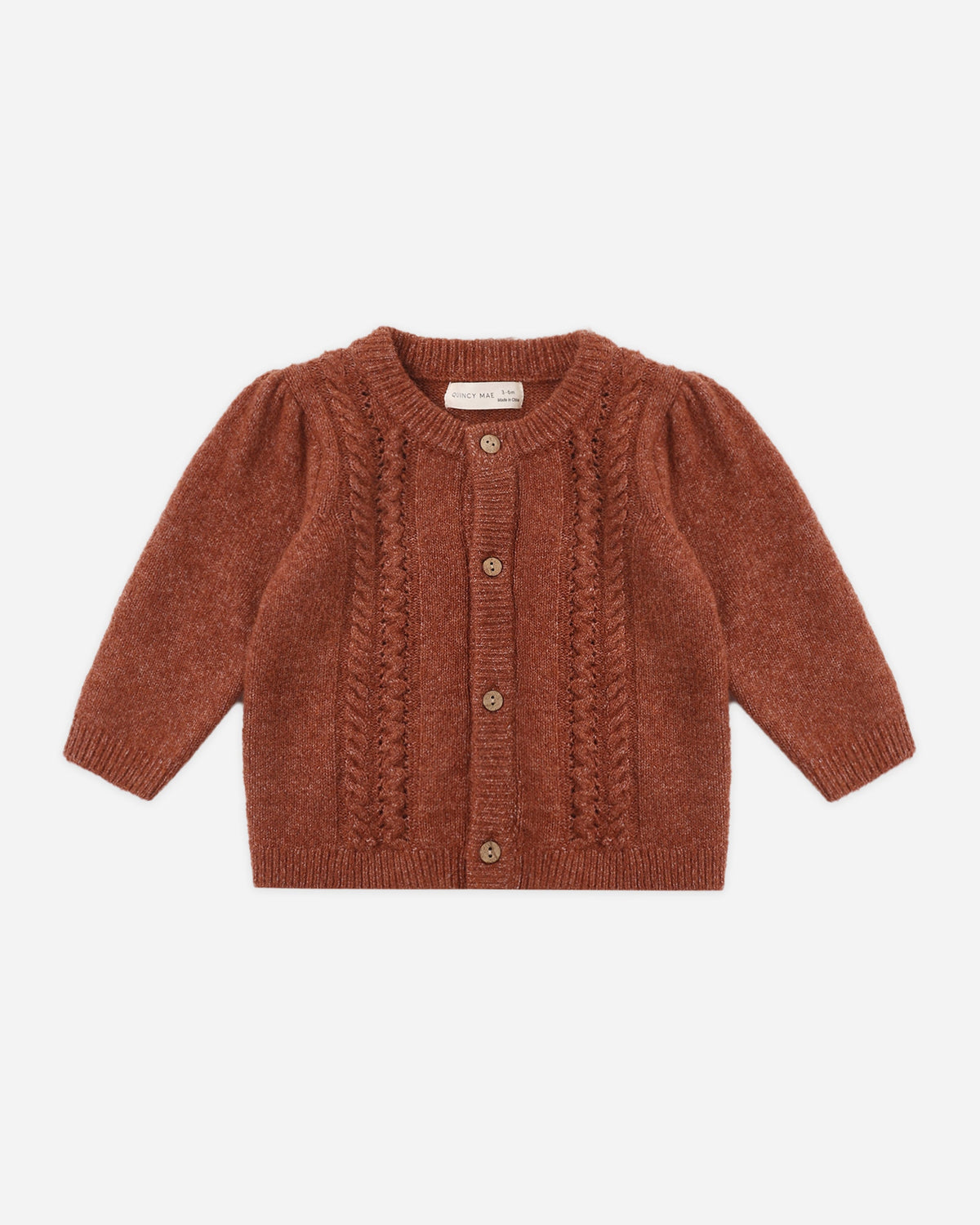Holly Cardigan Redwood - Rylee + Cru | Kids Clothes | Trendy Baby Clothes | Modern Infant Outfits |