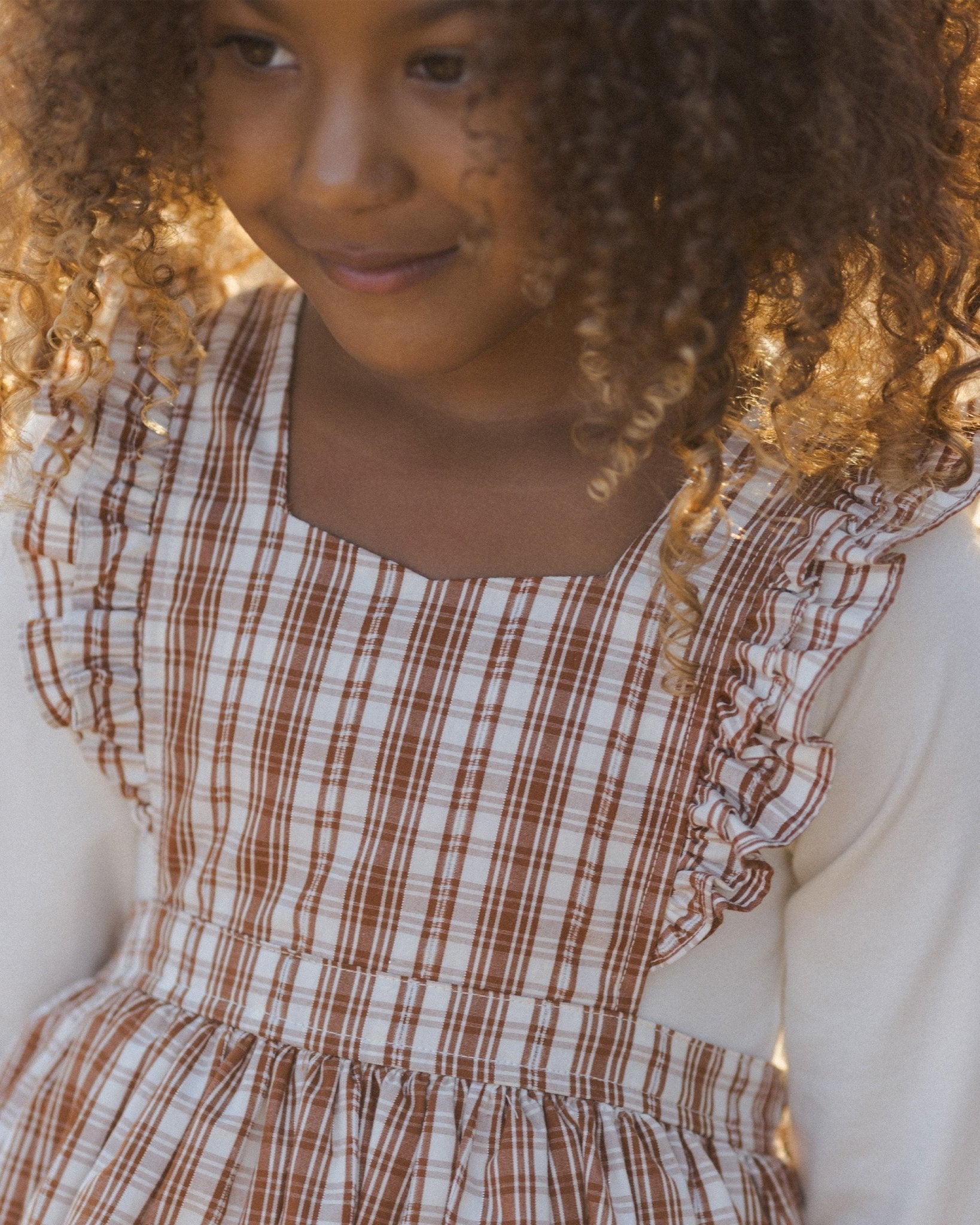 Agatha Dress || Copper Plaid - Rylee + Cru Canada