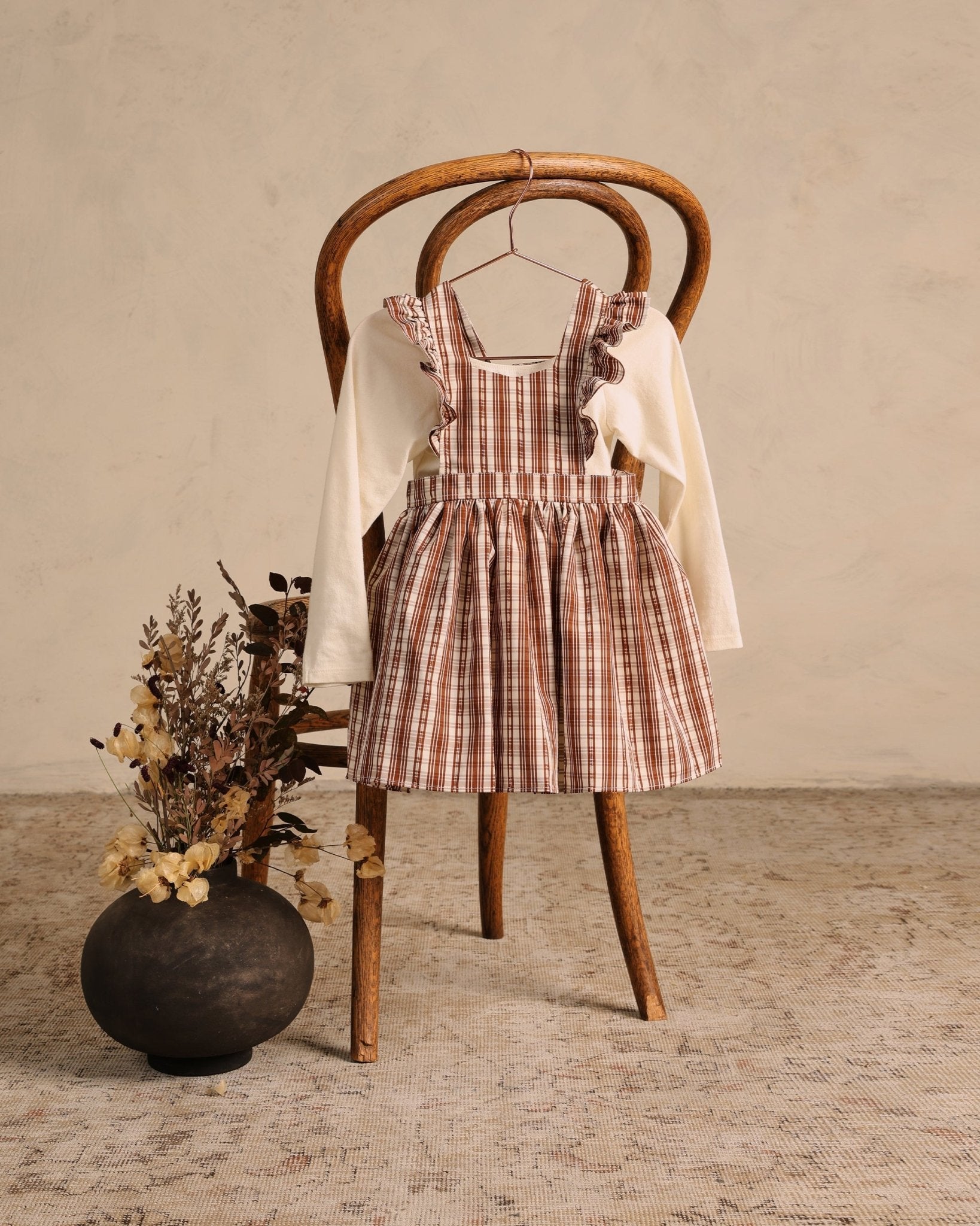 Agatha Dress || Copper Plaid - Rylee + Cru Canada