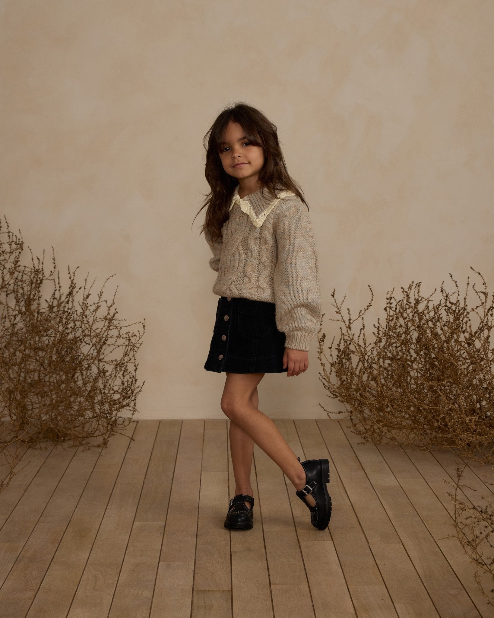 Alice Sweater || Heathered Sand - Rylee + Cru Canada