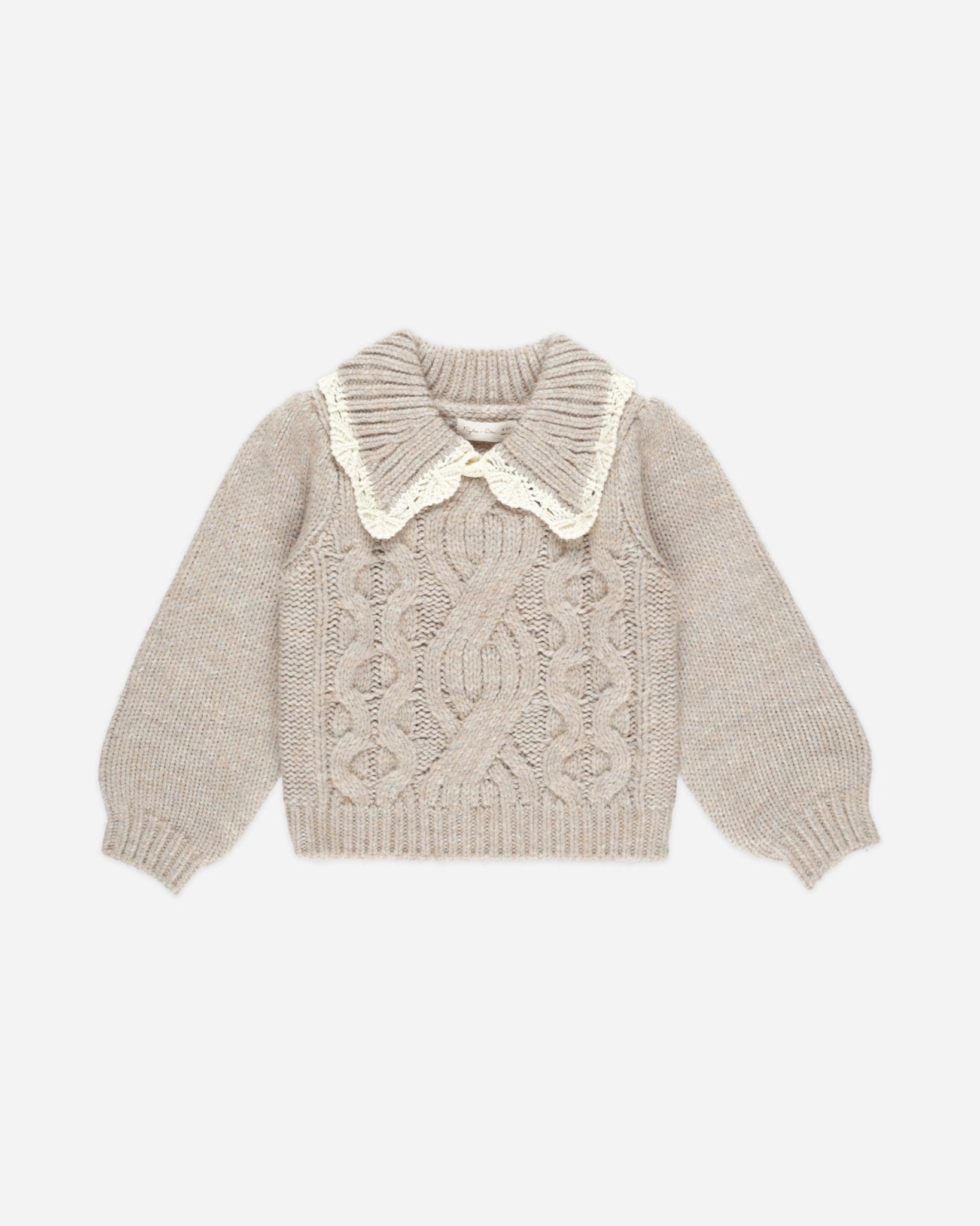 Alice Sweater || Heathered Sand - Rylee + Cru Canada