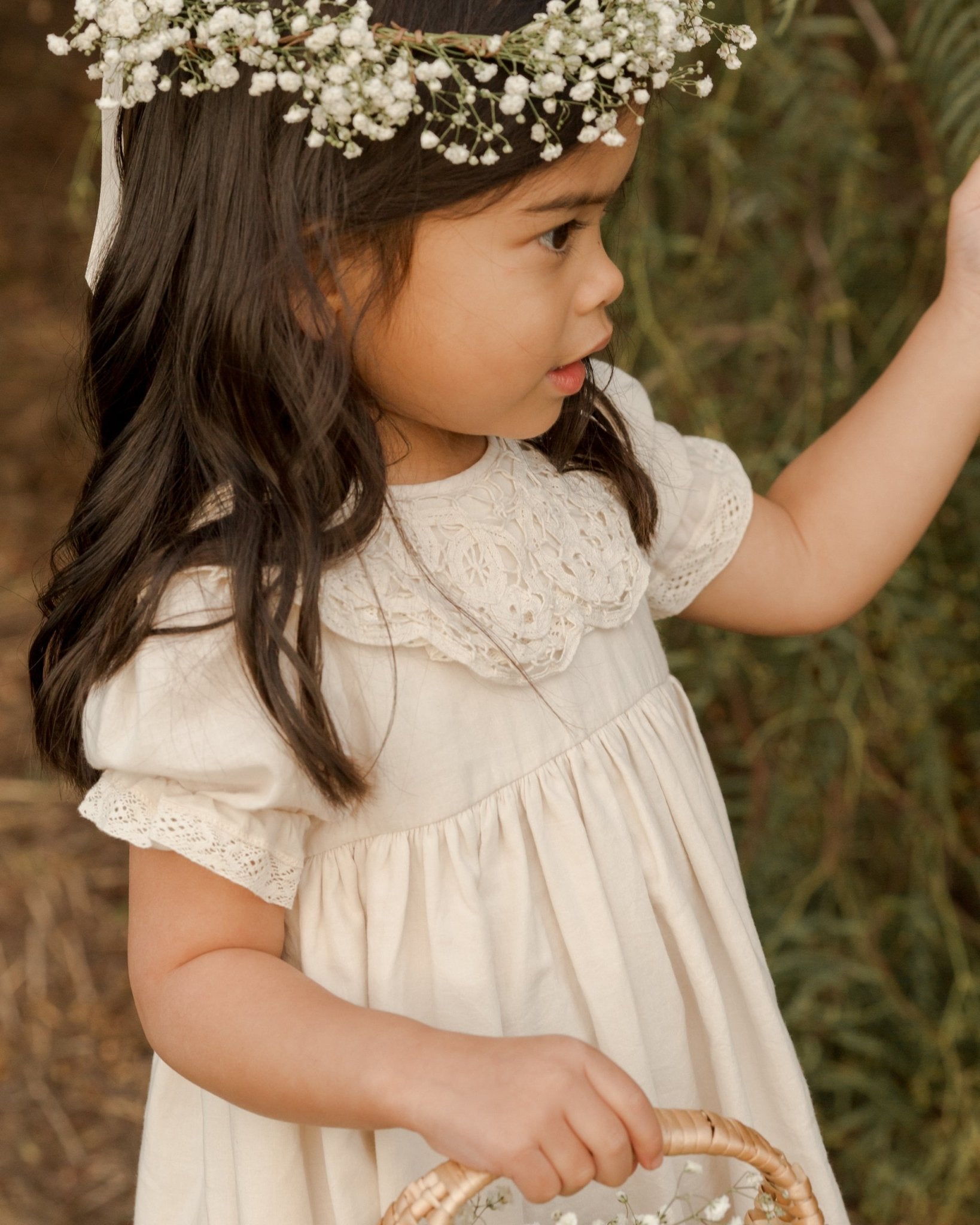 Amelia Dress || Ivory - Rylee + Cru Canada