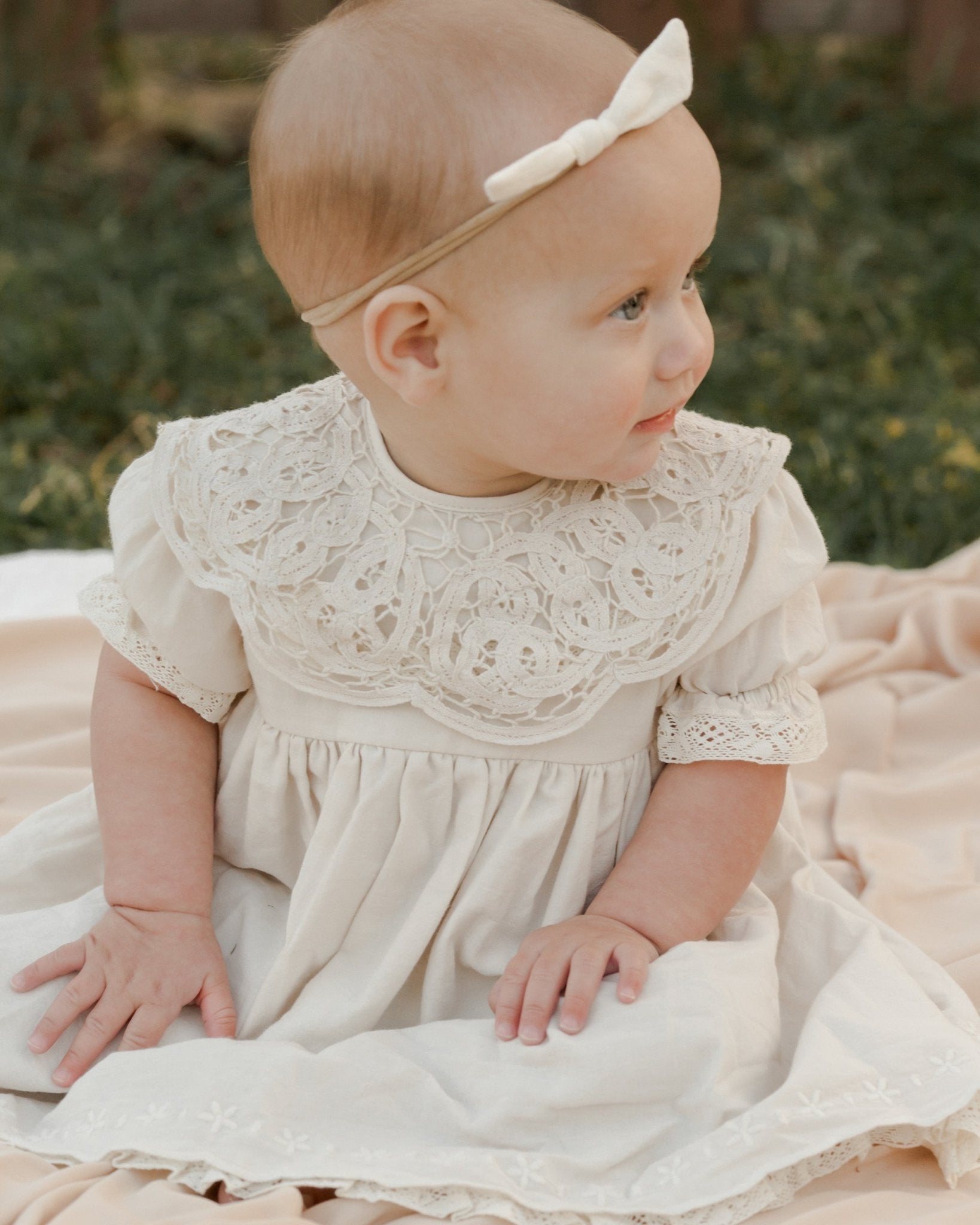 Amelia Dress || Ivory - Rylee + Cru Canada