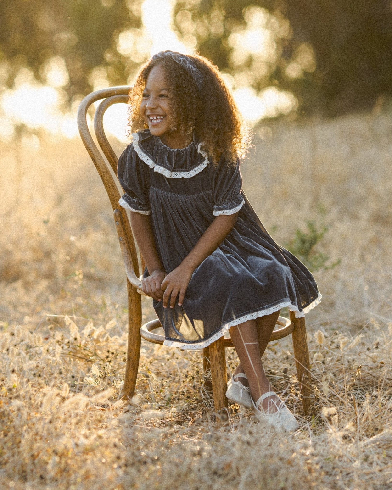 Amelia Dress || Midnight - Rylee + Cru Canada