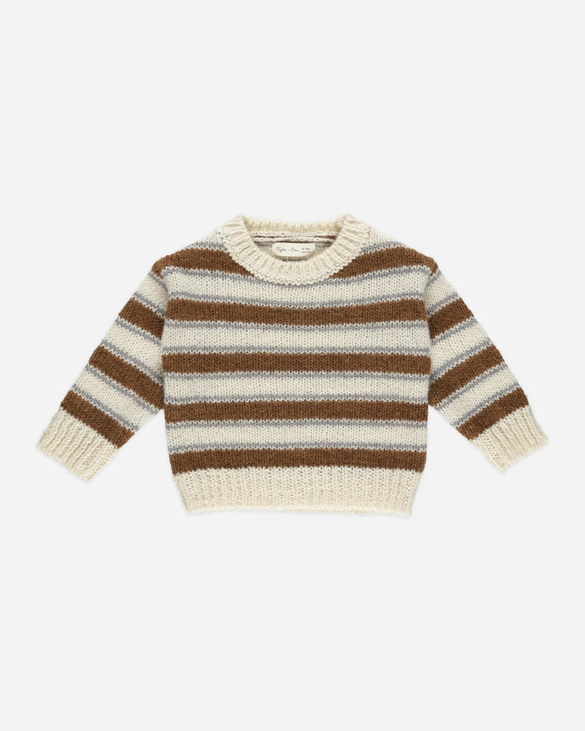 Rylee + Cru Balloon Sweater | Dusty Blue
