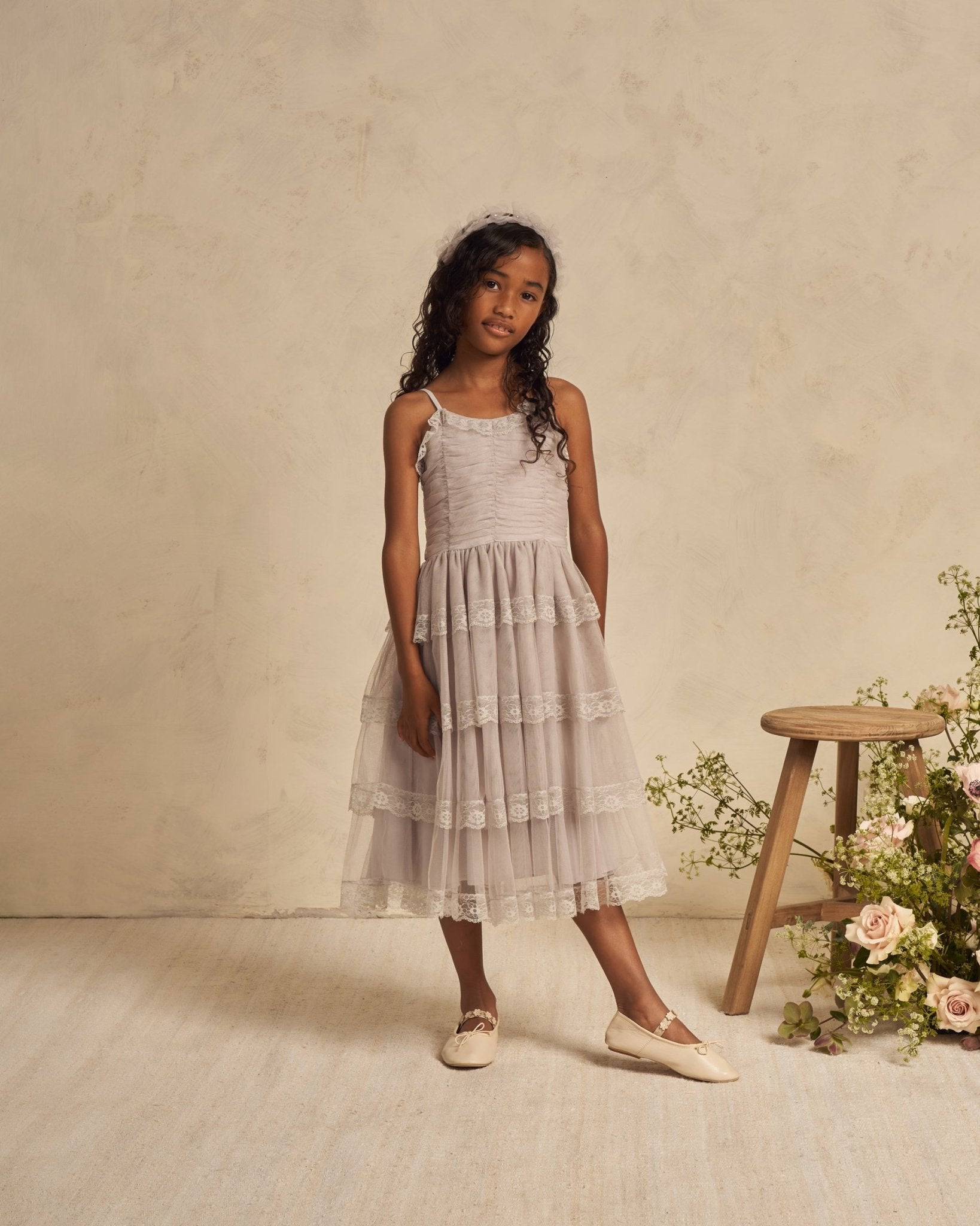 Audrey Dress || Cloud - Rylee + Cru Canada