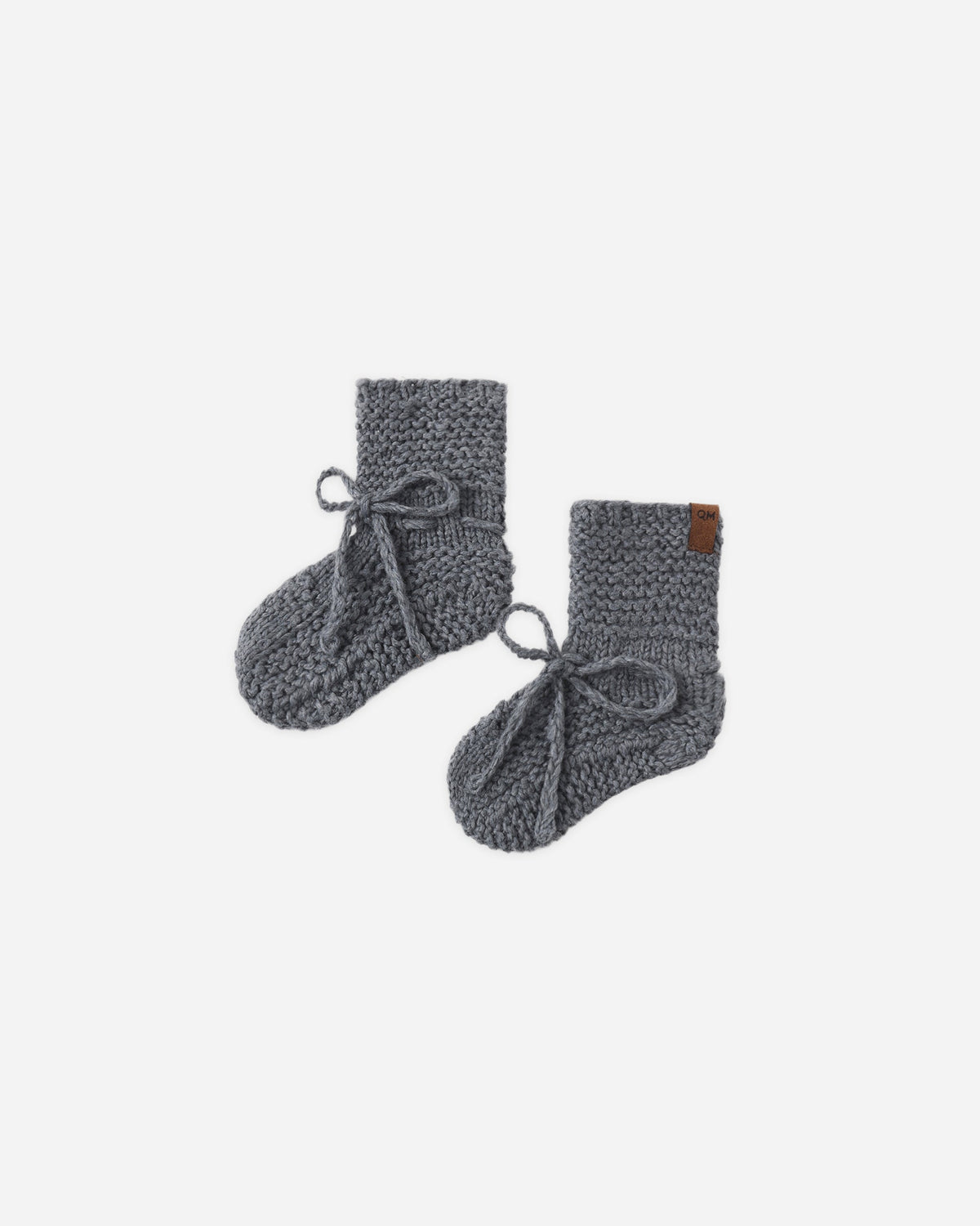 Knit Booties Midnight - Rylee + Cru | Kids Clothes | Trendy Baby Clothes | Modern Infant Outfits |