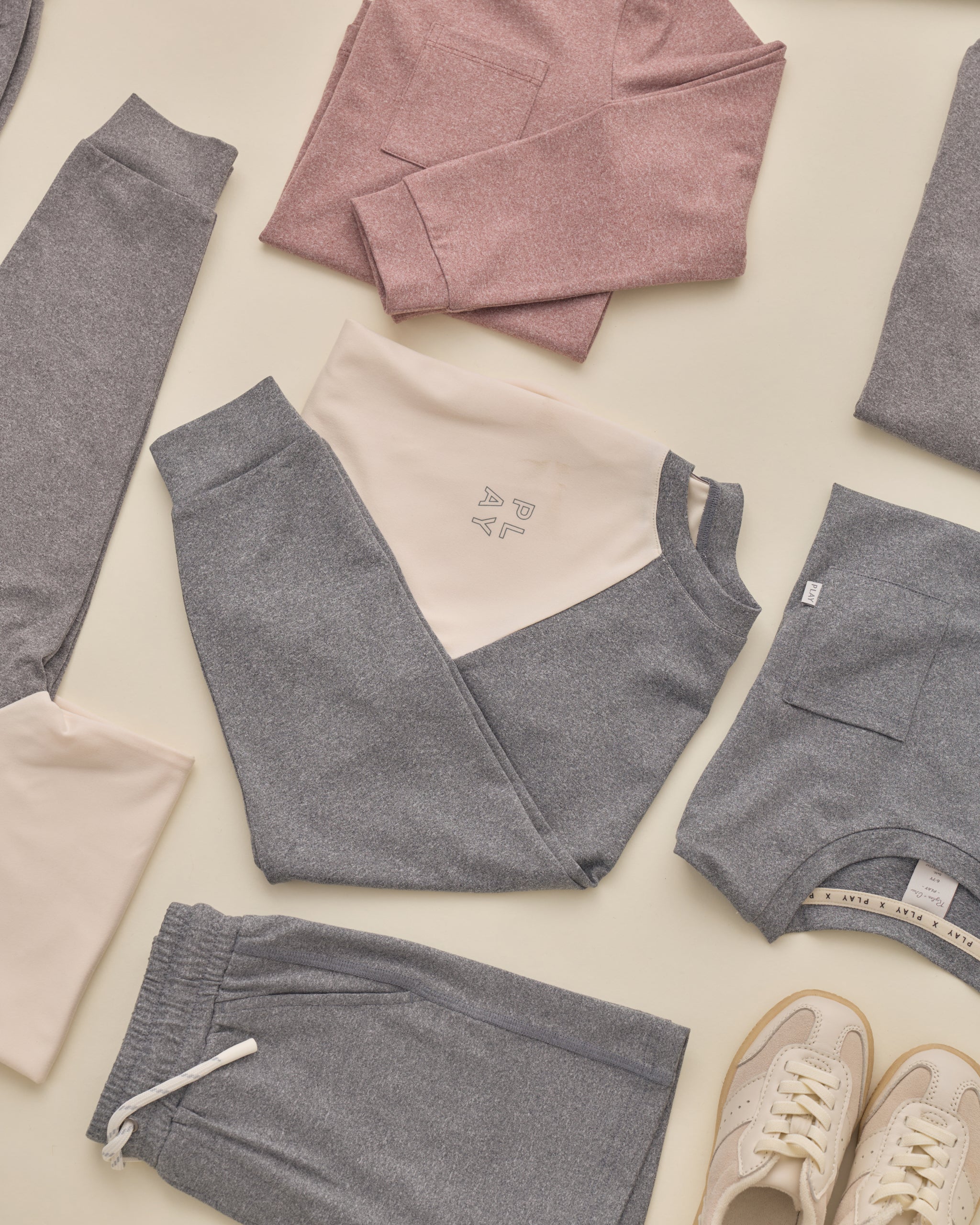 Long Sleeve Raglan Tee Dark Heathered Grey - Rylee + Cru | Kids Clothes | Trendy Baby Clothes | Modern Infant Outfits |