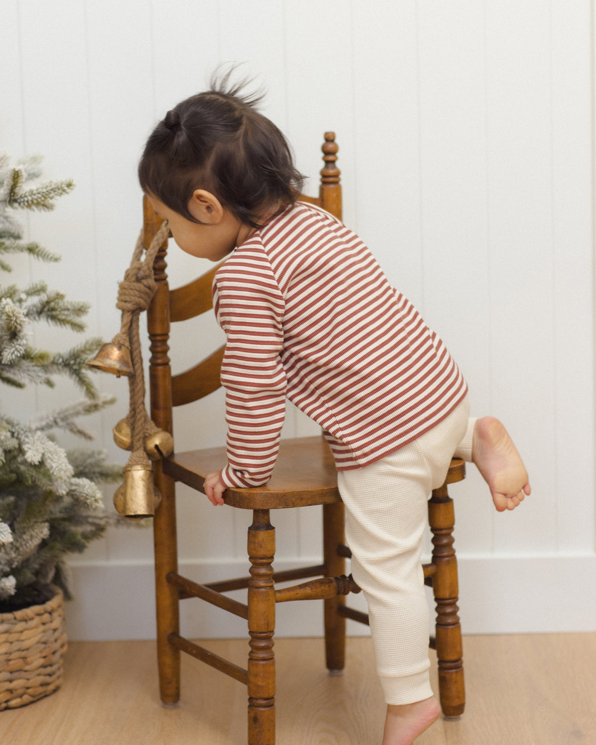 Henley Knit Top Candy Stripe - Rylee + Cru | Kids Clothes | Trendy Baby Clothes | Modern Infant Outfits |