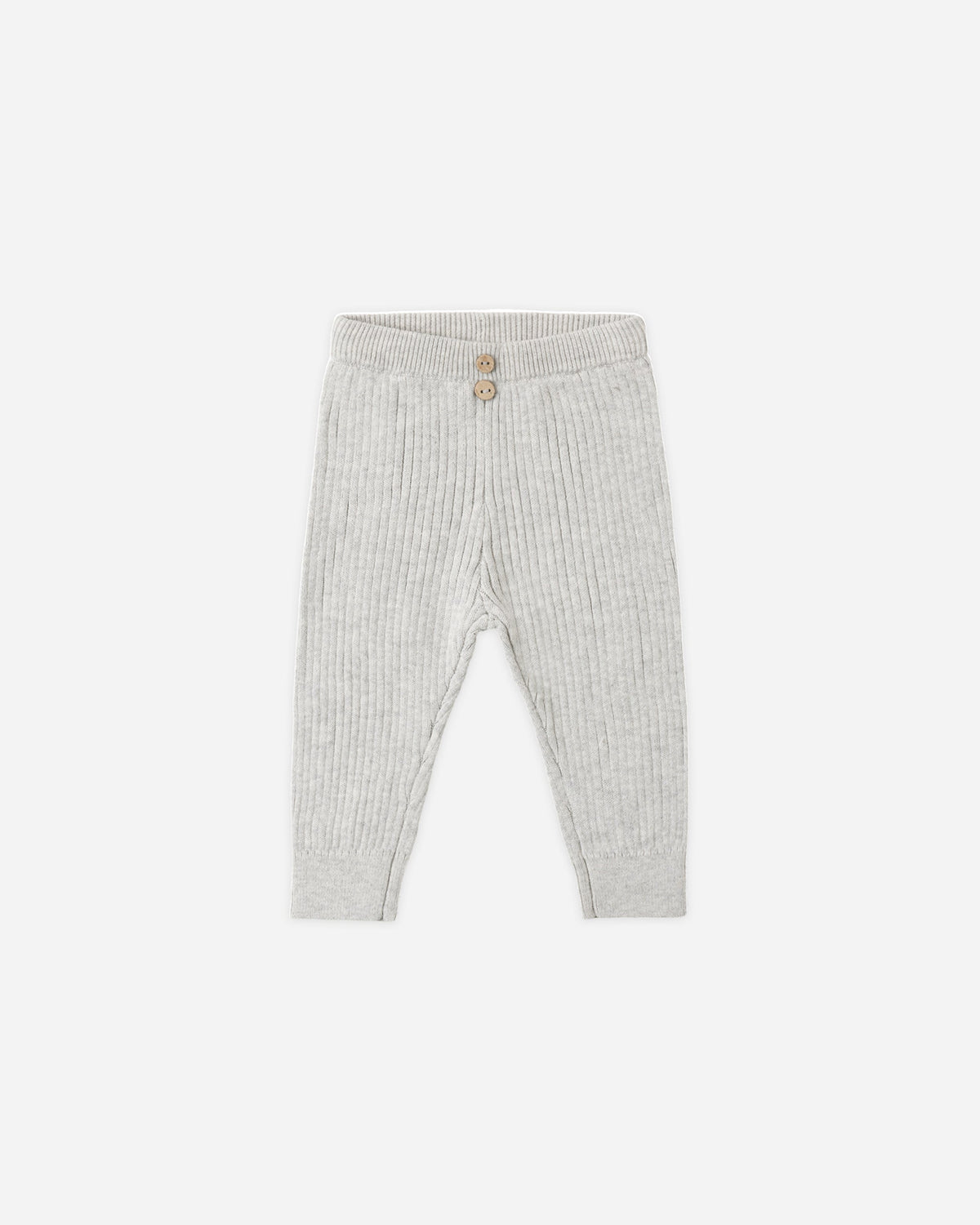 Rib Knit Legging Heathered Fog - Rylee + Cru | Kids Clothes | Trendy Baby Clothes | Modern Infant Outfits |