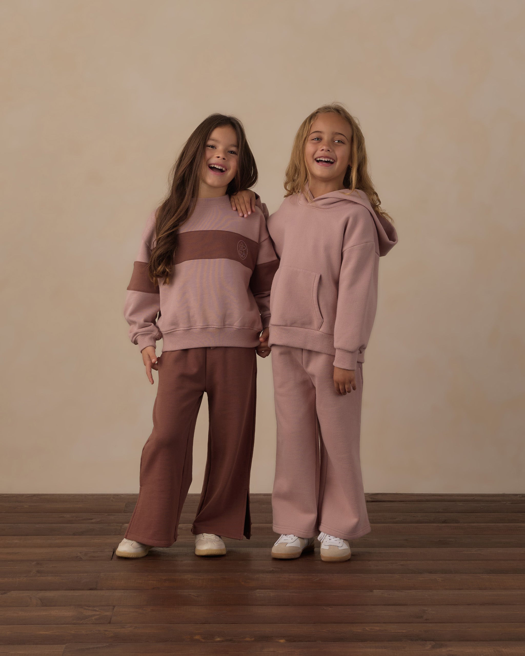Relaxed Hoodie Rosewood - Rylee + Cru | Kids Clothes | Trendy Baby Clothes | Modern Infant Outfits |