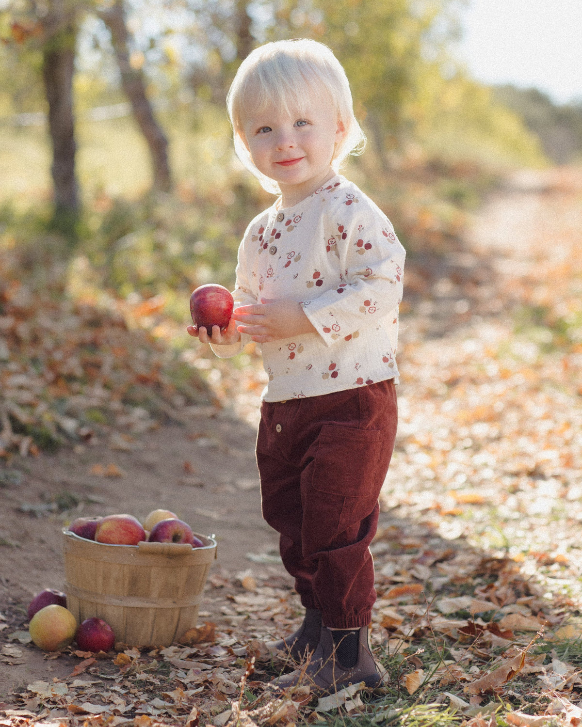 Luca Pant Black Cherry - Rylee + Cru | Kids Clothes | Trendy Baby Clothes | Modern Infant Outfits |