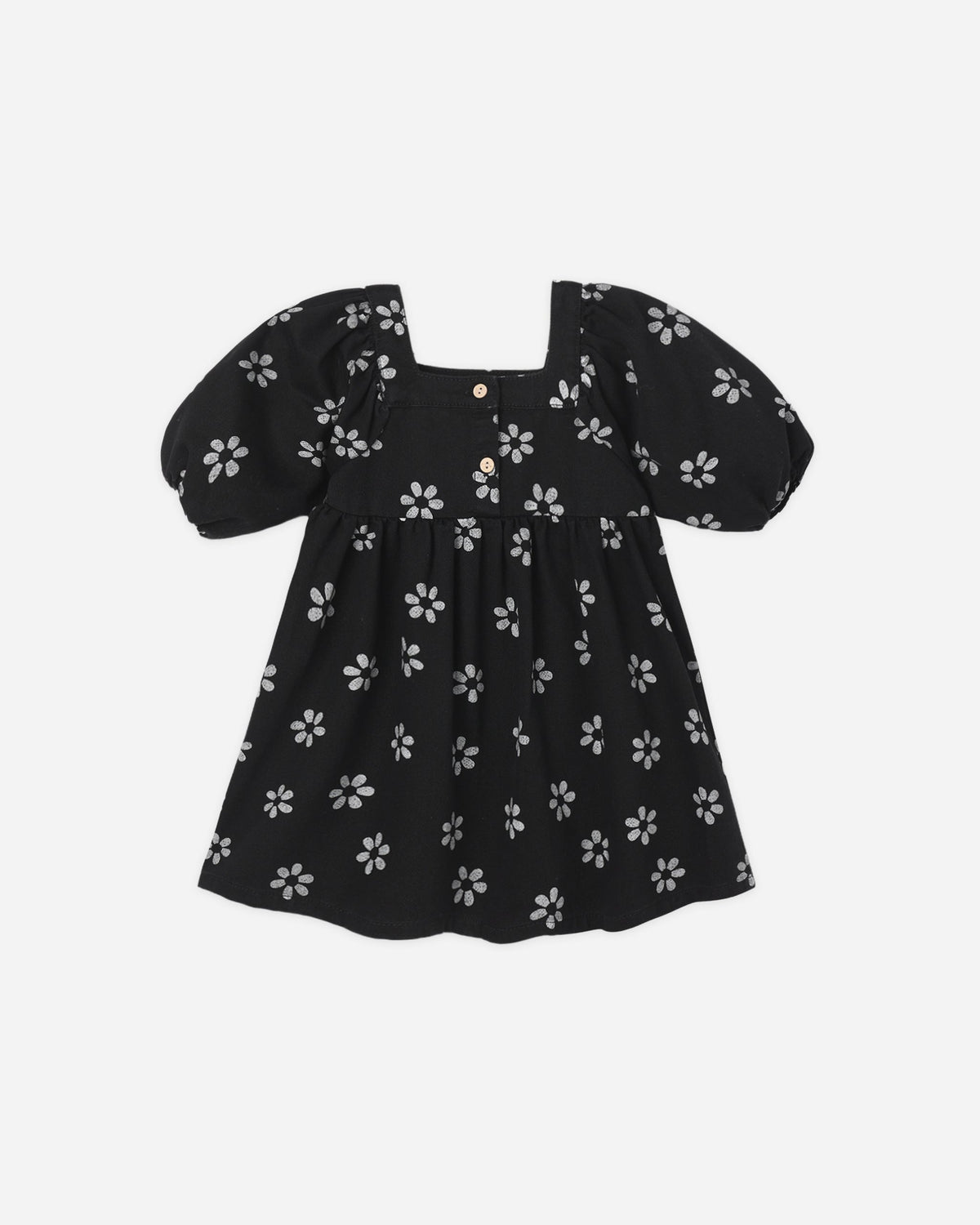 Gretta Babydoll Dress Black Daisy - Rylee + Cru | Kids Clothes | Trendy Baby Clothes | Modern Infant Outfits |