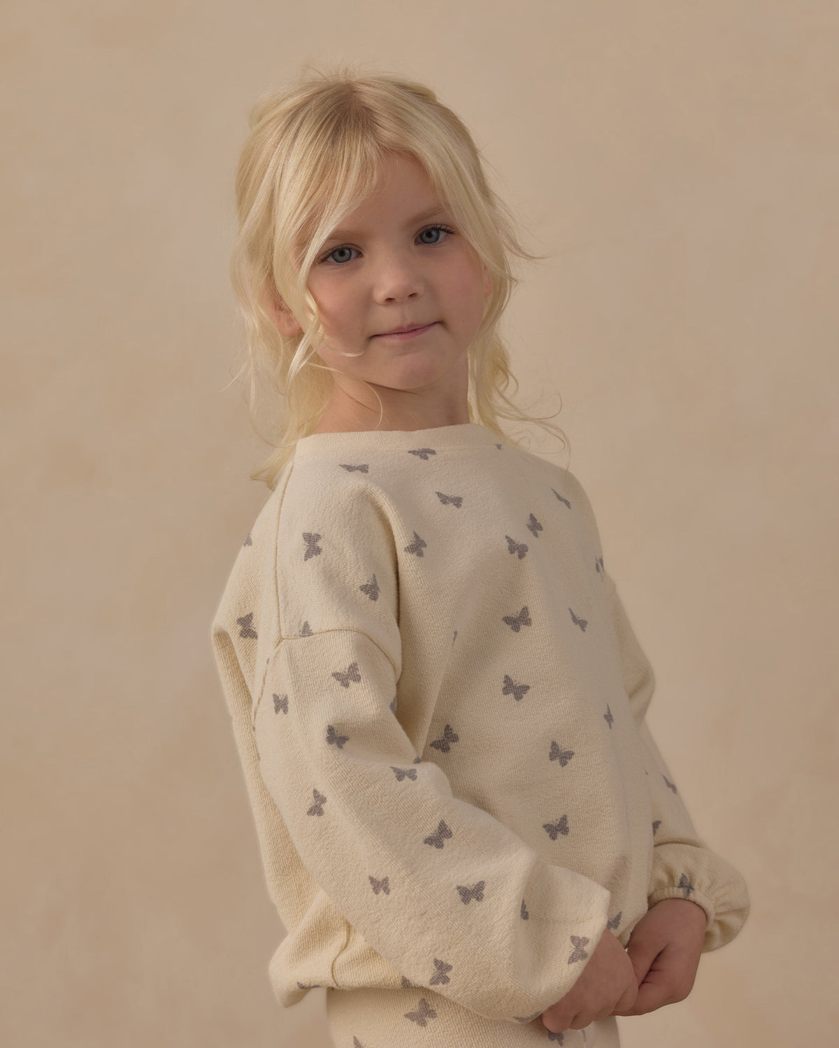Spongey Knit Set Butterfly Ditsy - Rylee + Cru | Kids Clothes | Trendy Baby Clothes | Modern Infant Outfits |