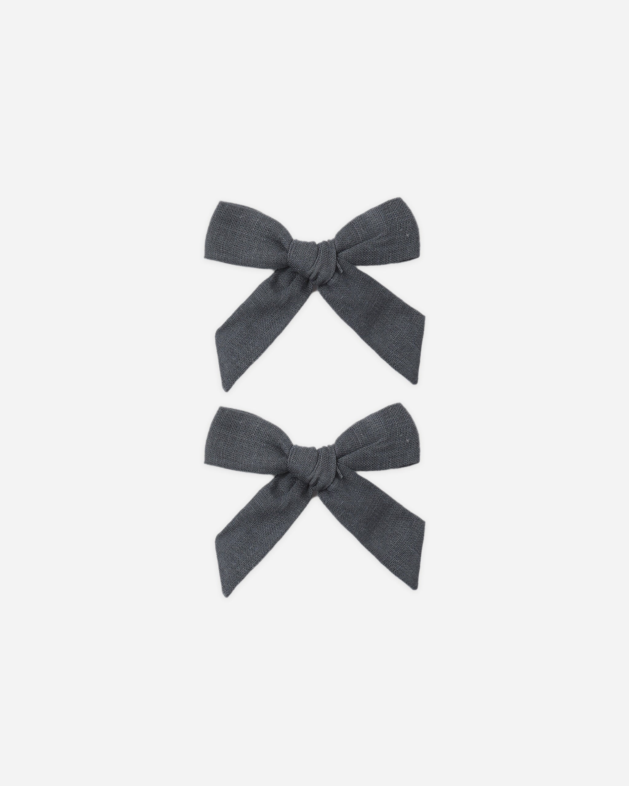 Bows, Set Of 2 Midnight - Rylee + Cru | Kids Clothes | Trendy Baby Clothes | Modern Infant Outfits |