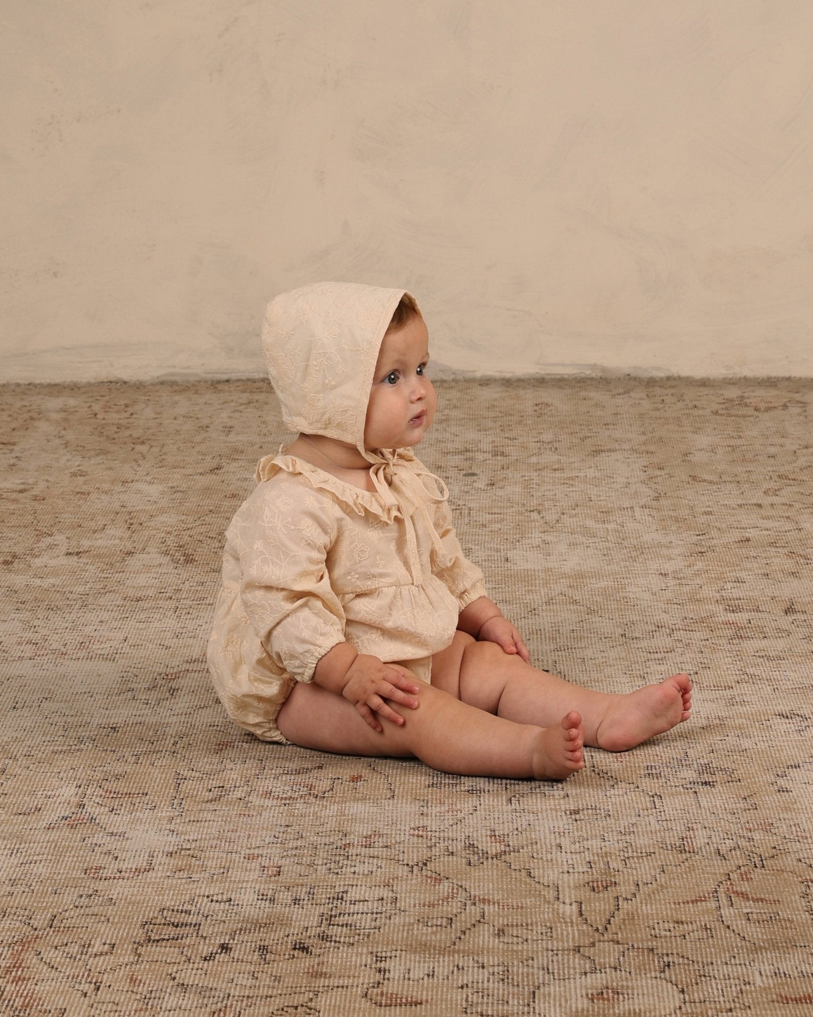 Baby Bonnet || Natural - Rylee + Cru Canada