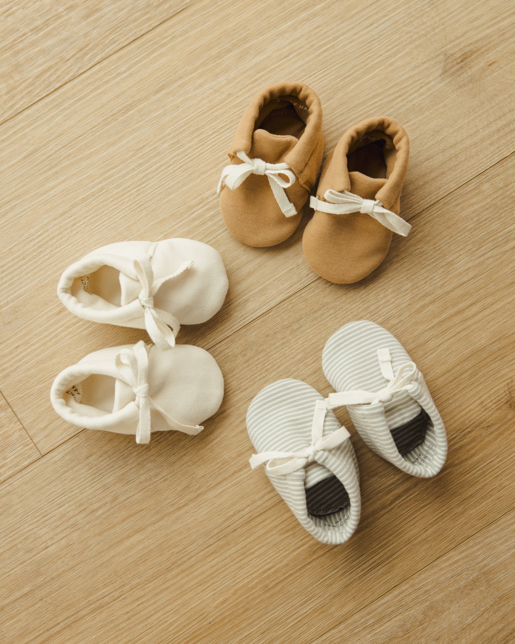 Baby Booties || Golden - Rylee + Cru Canada