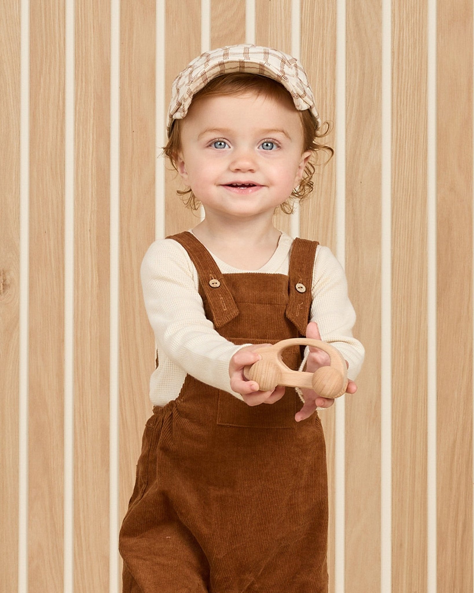 Baby Cap || Cinnamon Check - Rylee + Cru Canada