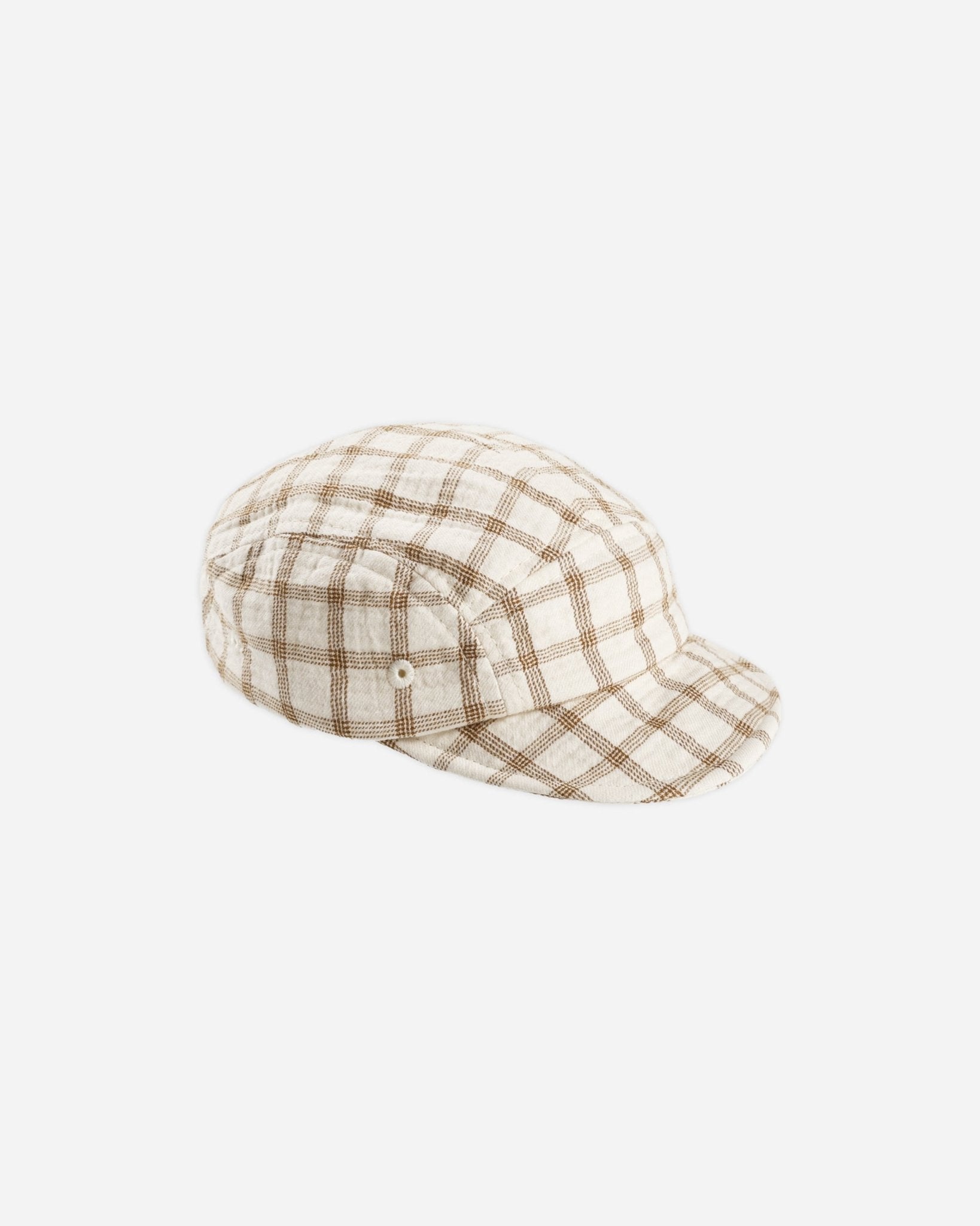 Baby Cap || Cinnamon Check - Rylee + Cru Canada