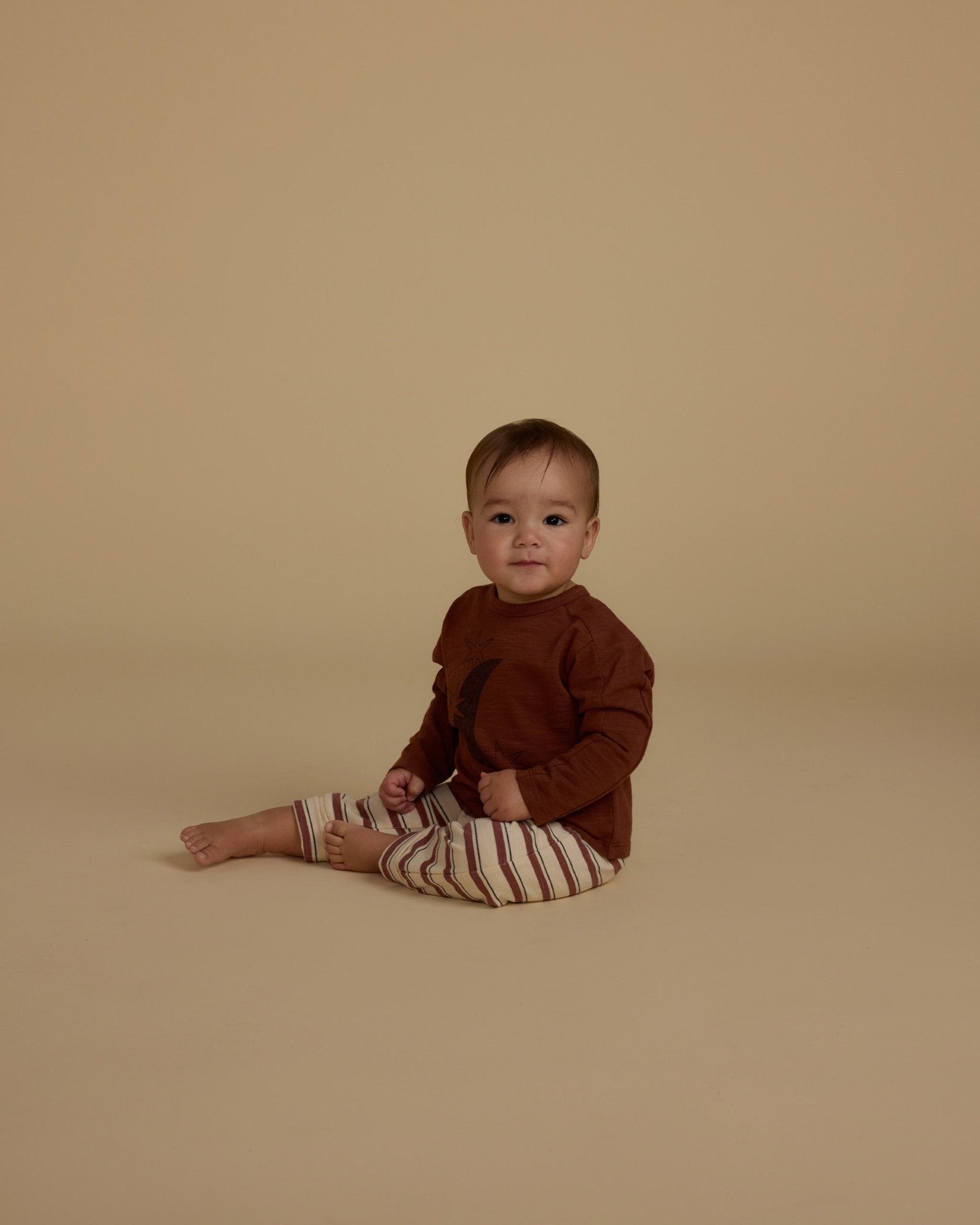 Baby Cru Pant || Brick Stripe - Rylee + Cru Canada