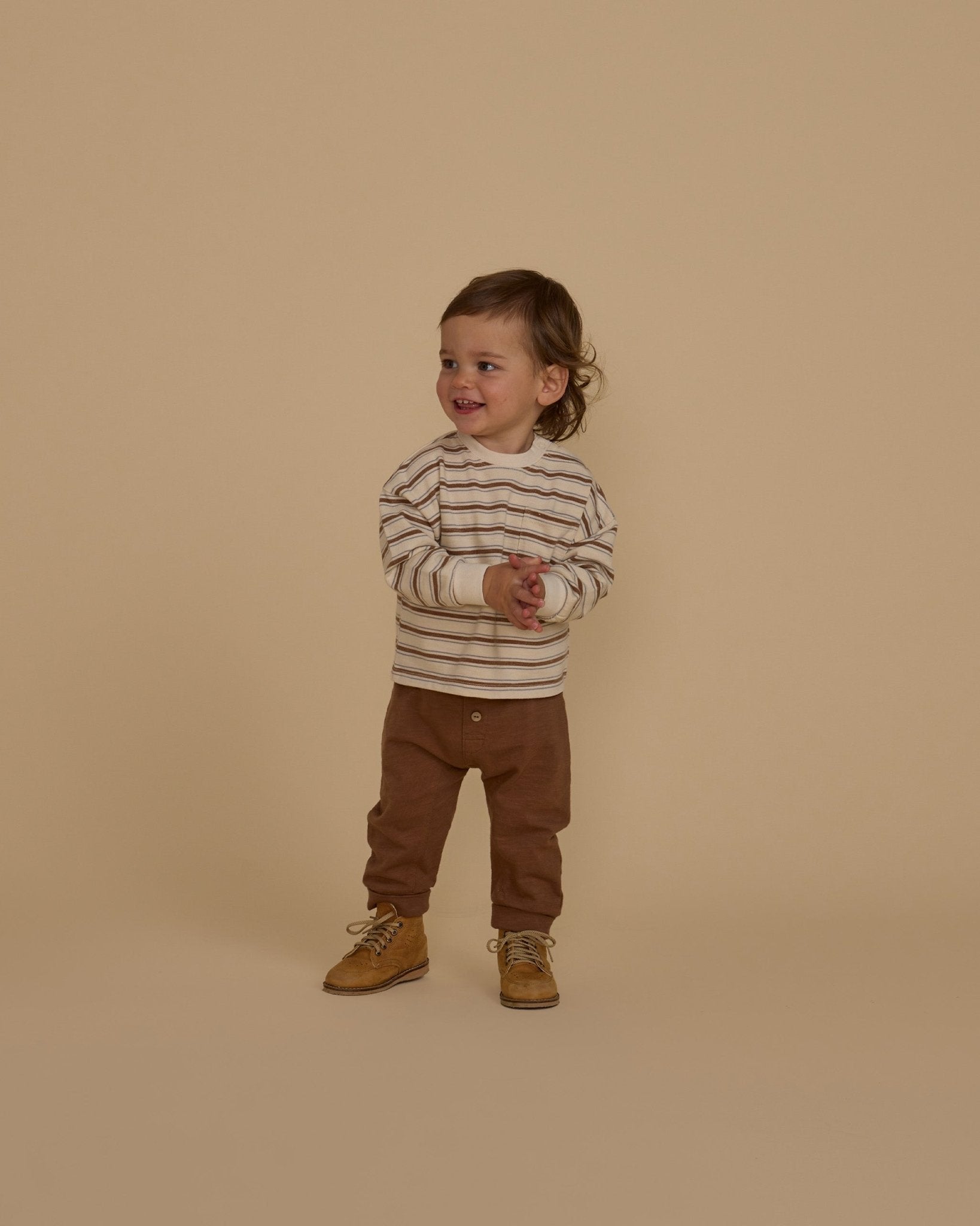 Baby Cru Pant || Saddle - Rylee + Cru Canada