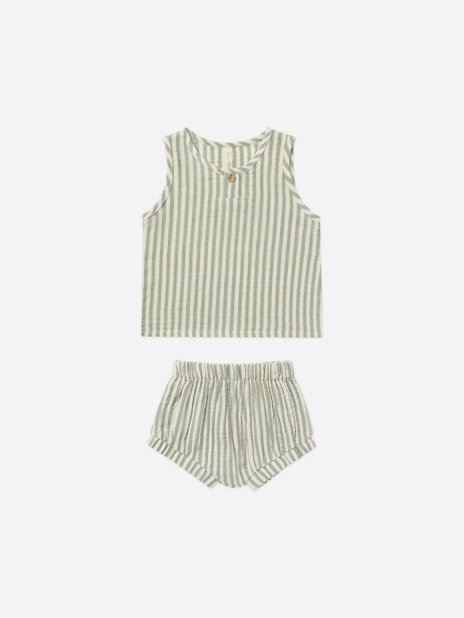 Baby Tank Set || Summer Stripe - Rylee + Cru Canada