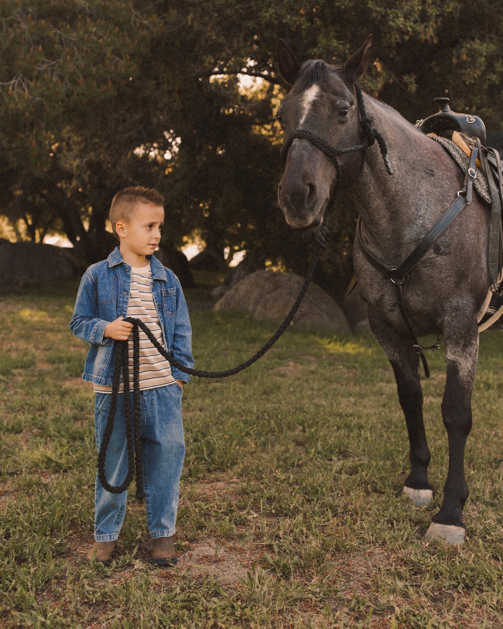 Baggy Pant || Indigo - Rylee + Cru Canada