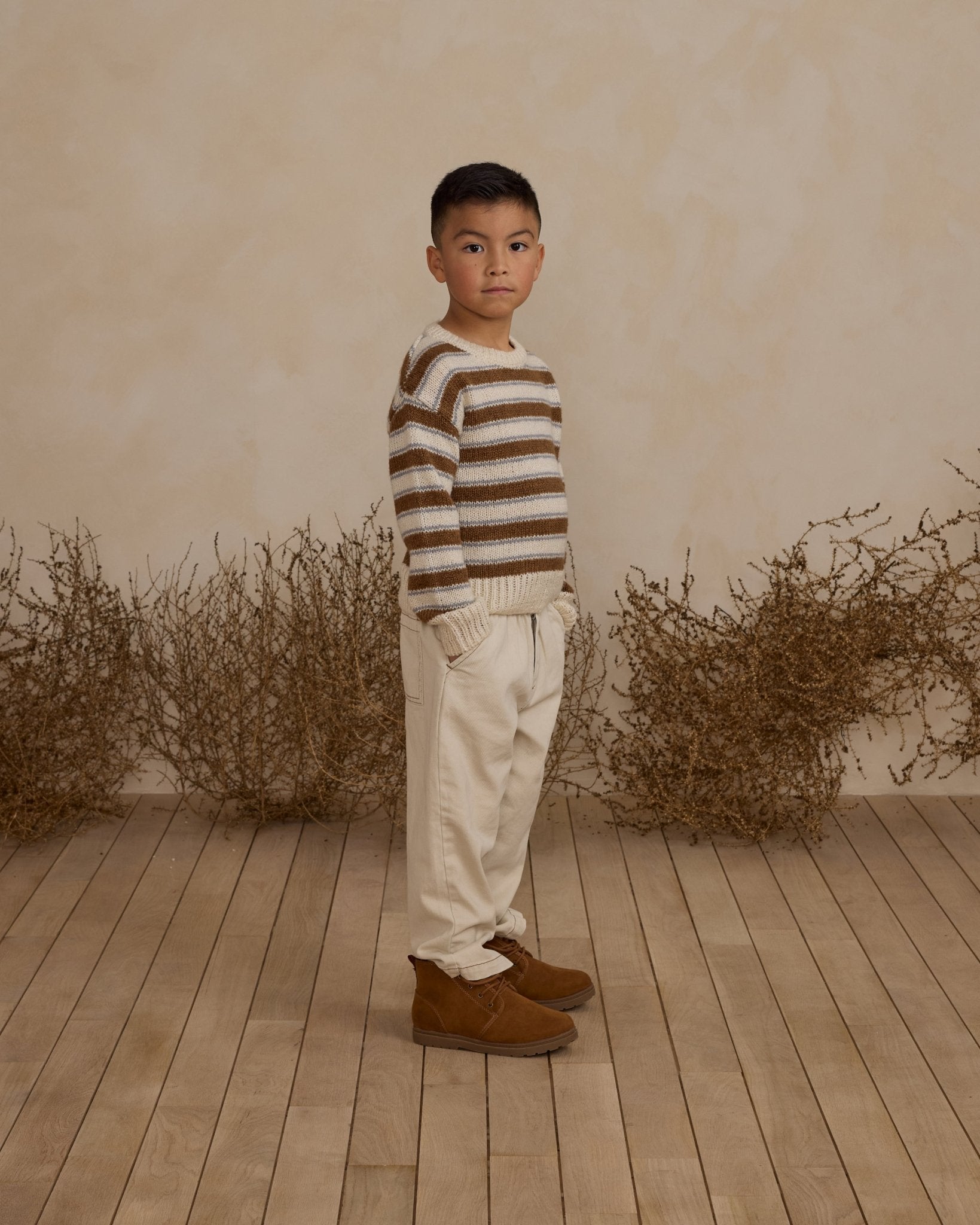 Baggy Pant || Natural - Rylee + Cru Canada