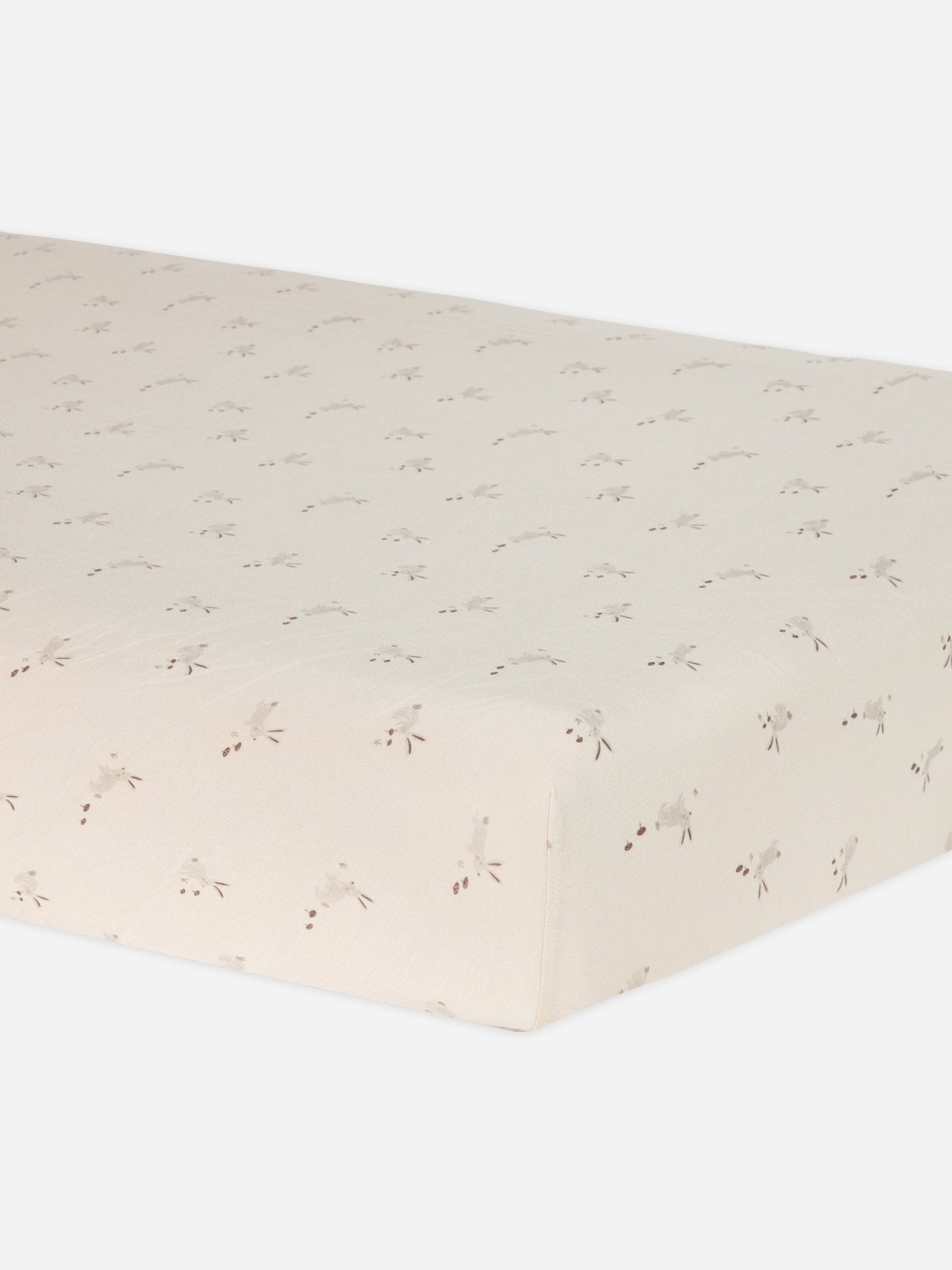 Bamboo Crib Sheet || Bunnies - Rylee + Cru Canada