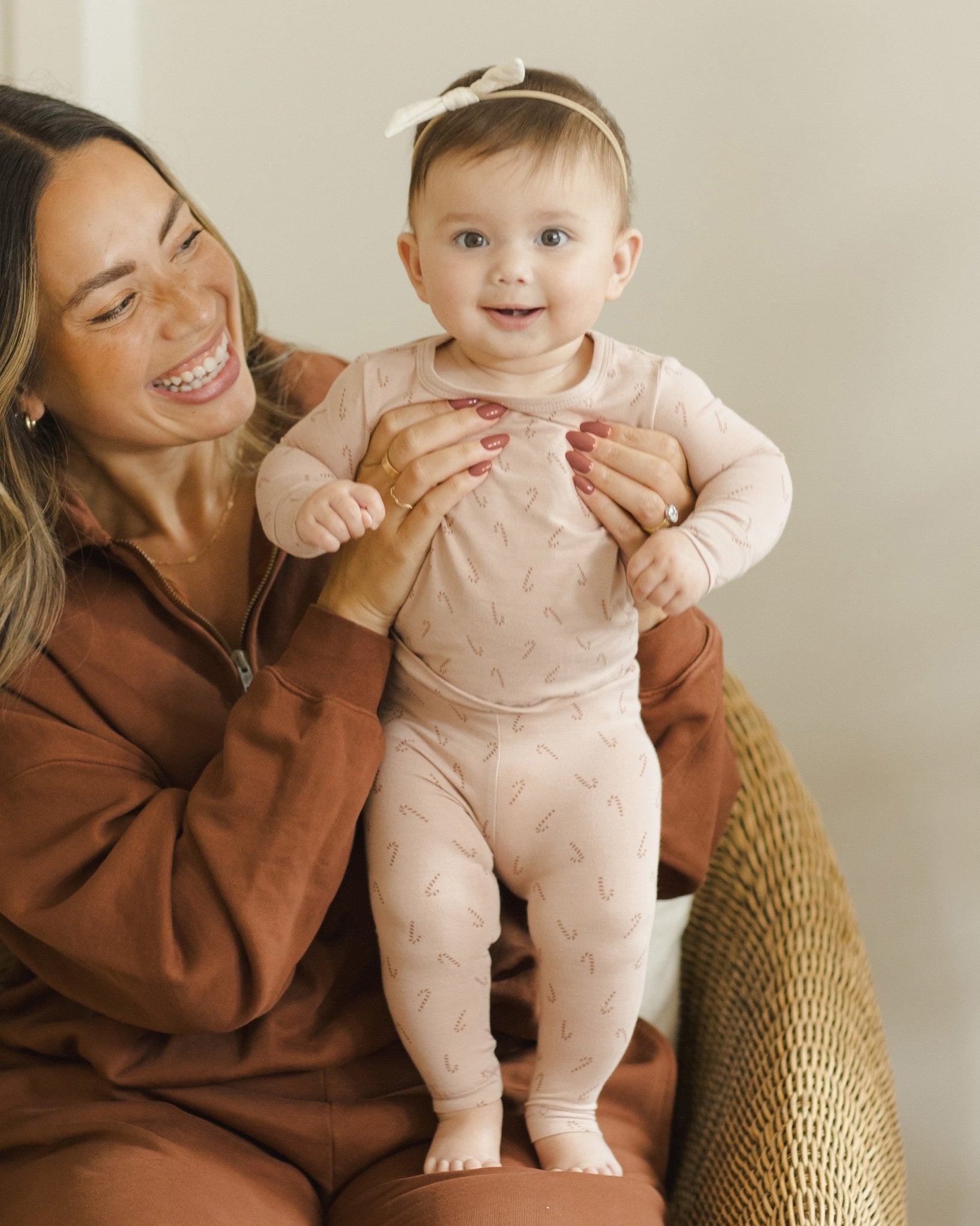 Bamboo Pajama Set || Candy Cane - Rylee + Cru Canada