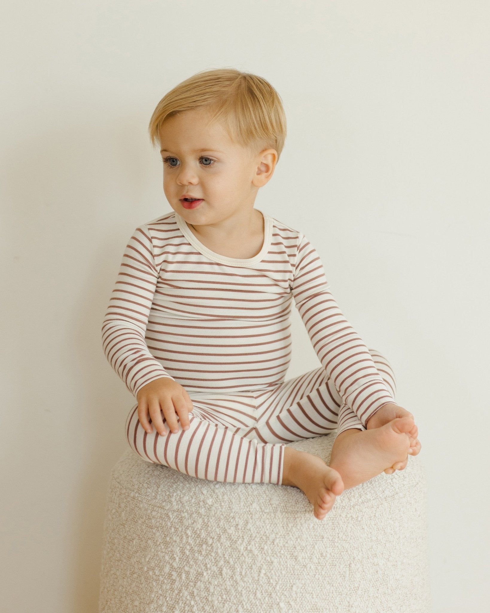 Bamboo Pajama Set || Candy Stripe - Rylee + Cru Canada