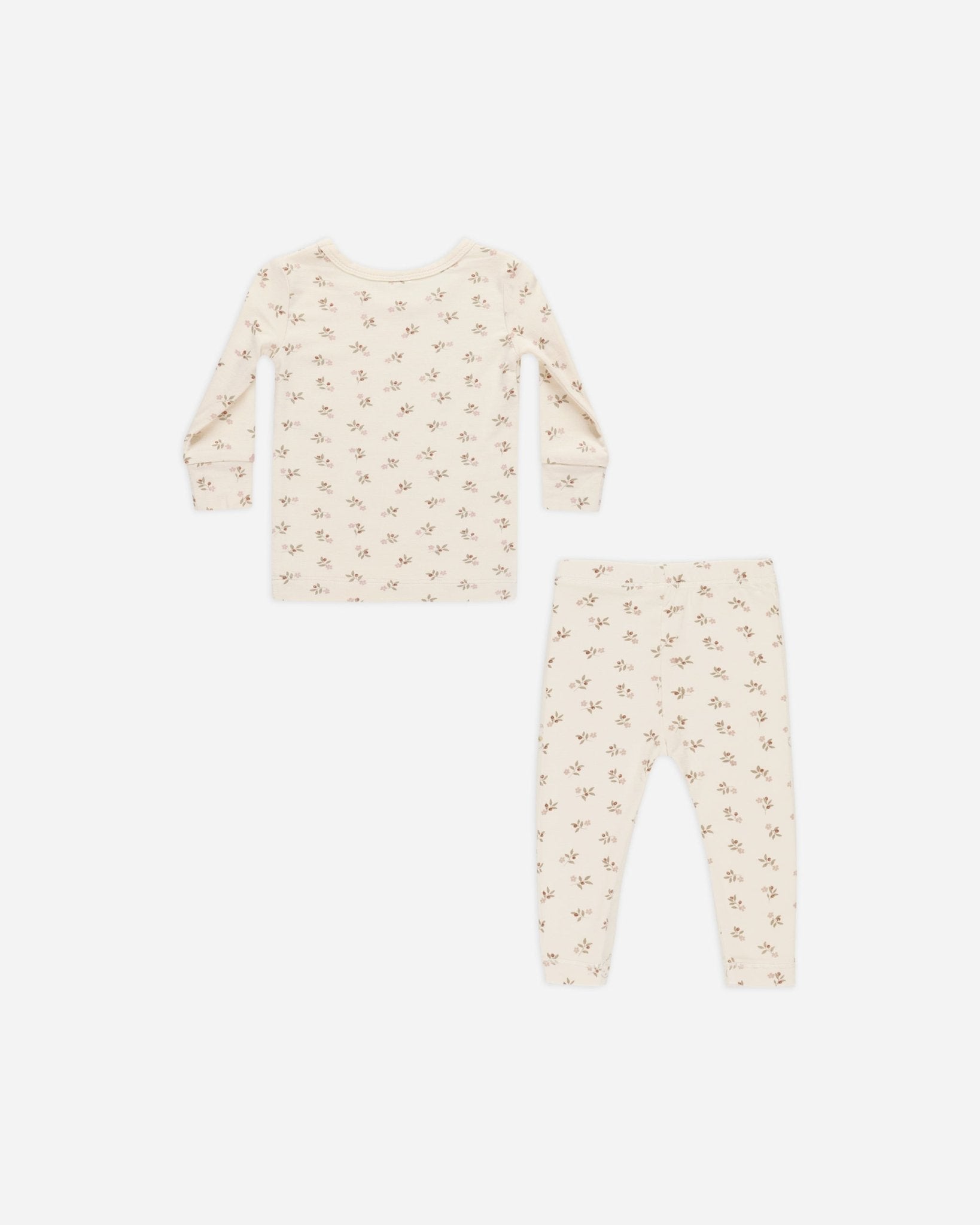 Bamboo Pajama Set || Holly Berry - Rylee + Cru Canada