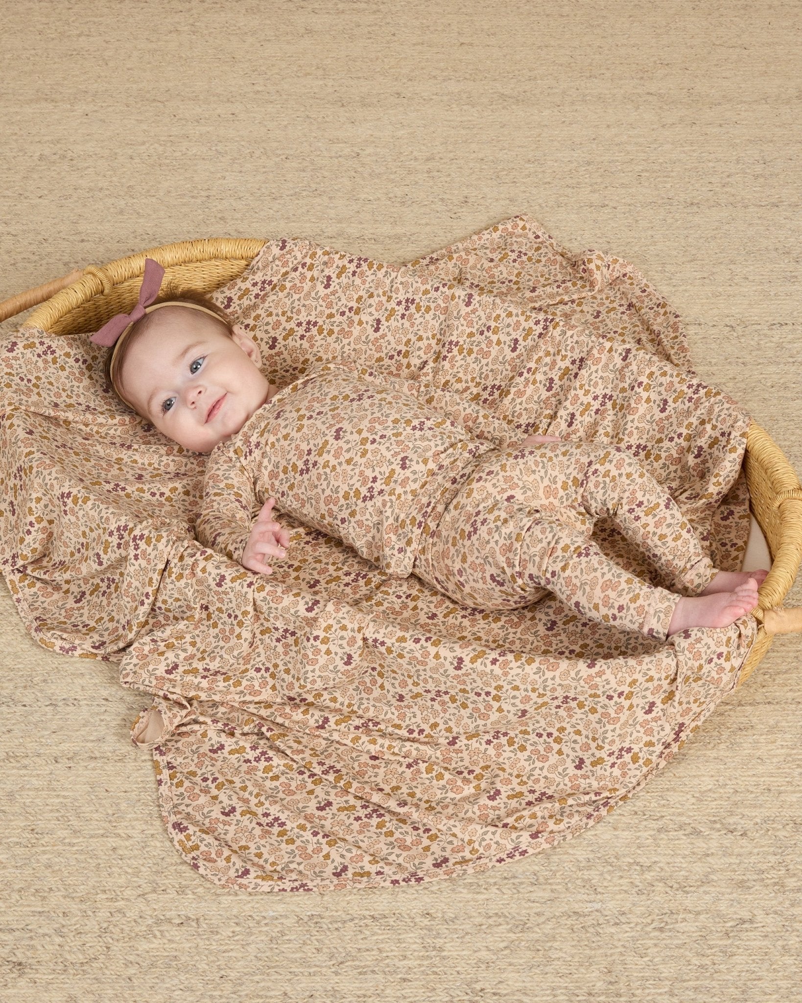 Bamboo Swaddle || Posy - Rylee + Cru Canada