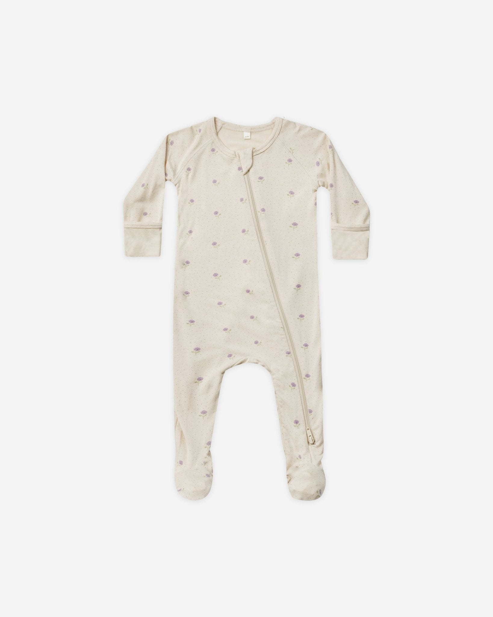 Bamboo Zip Footie || Sweet Pea* - Rylee + Cru Canada