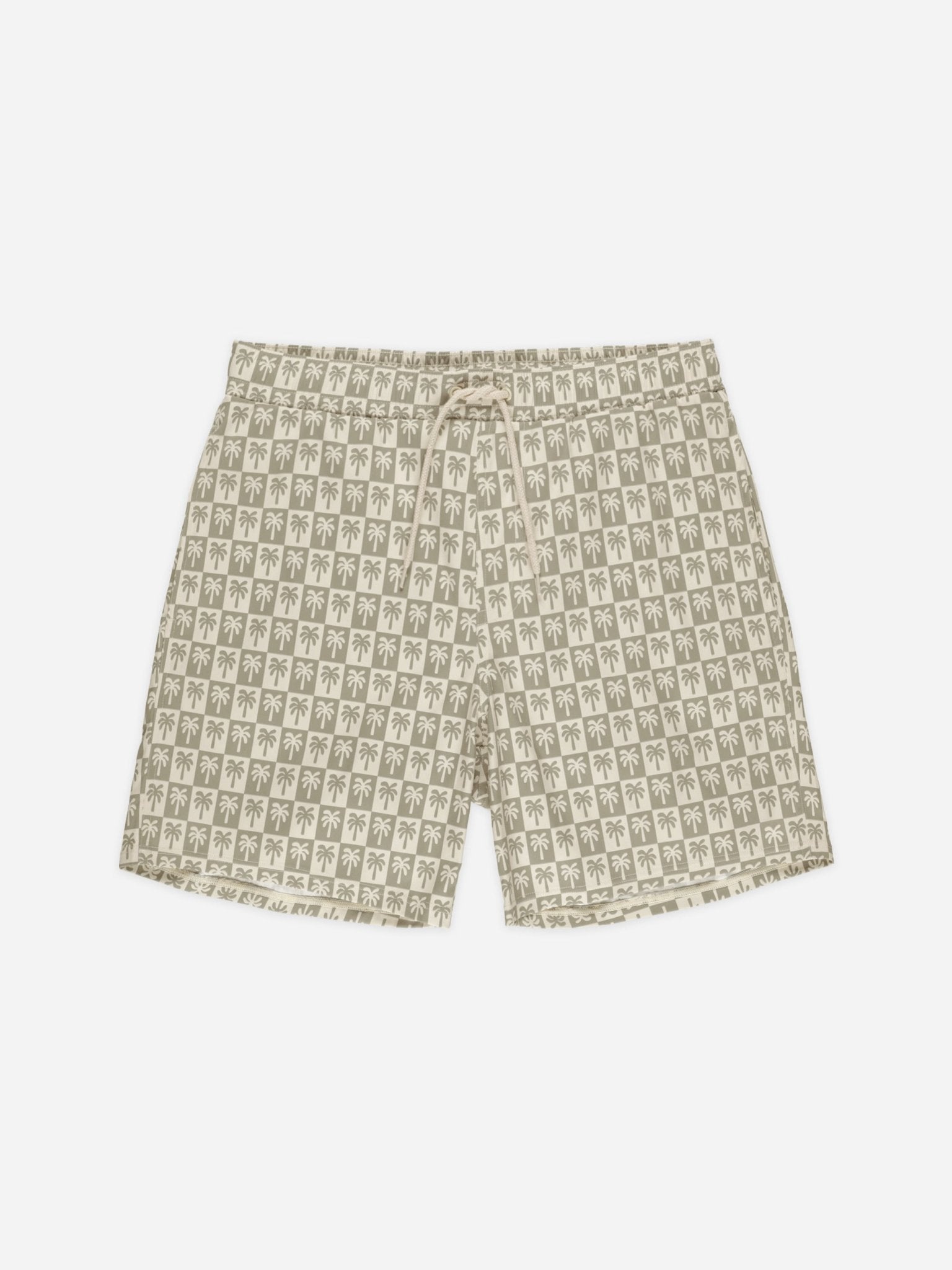 Basic Boardshort | Palm Check - Rylee + Cru Canada