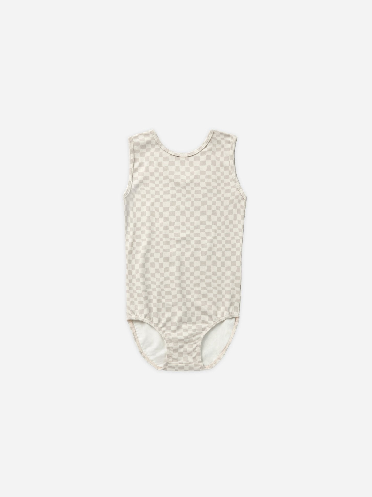 Basic Leotard || Dove Check - Rylee + Cru Canada