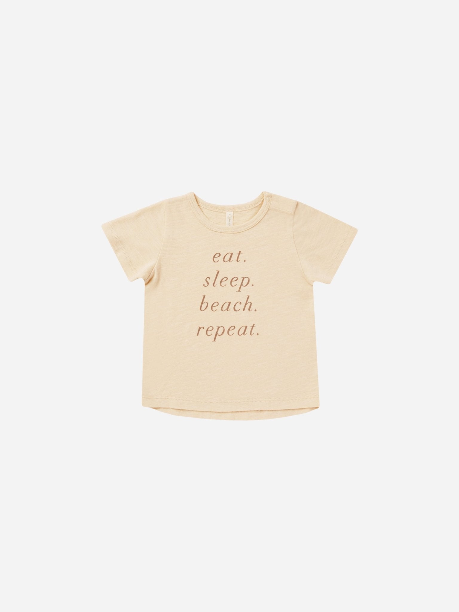 Basic Tee || Eat. Sleep. Beach. Repeat. - Rylee + Cru Canada