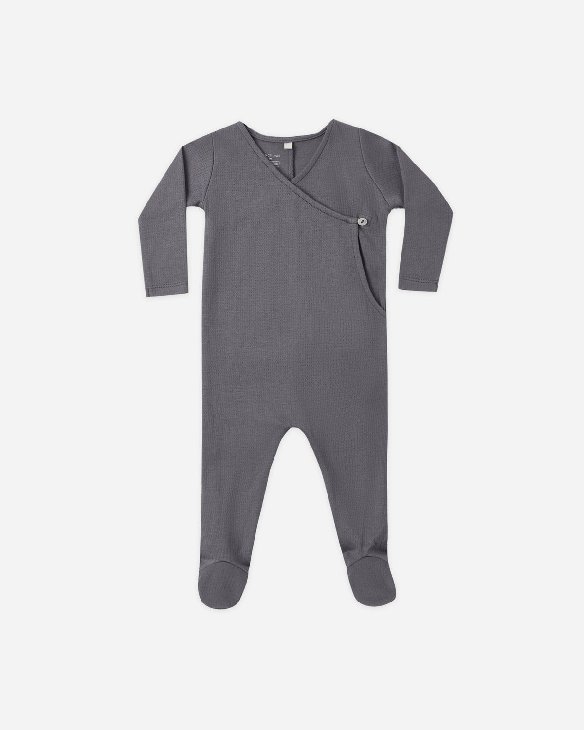 Pointelle Wrap Footie Midnight - Rylee + Cru | Kids Clothes | Trendy Baby Clothes | Modern Infant Outfits |