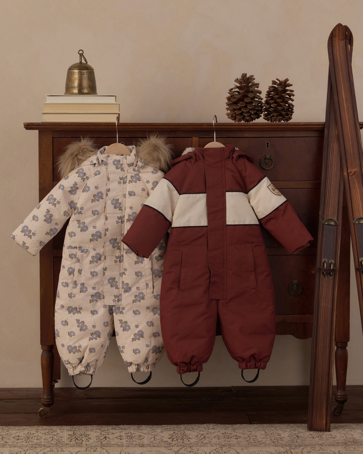 Ski Snowsuit Brick - Rylee + Cru | Kids Clothes | Trendy Baby Clothes | Modern Infant Outfits |