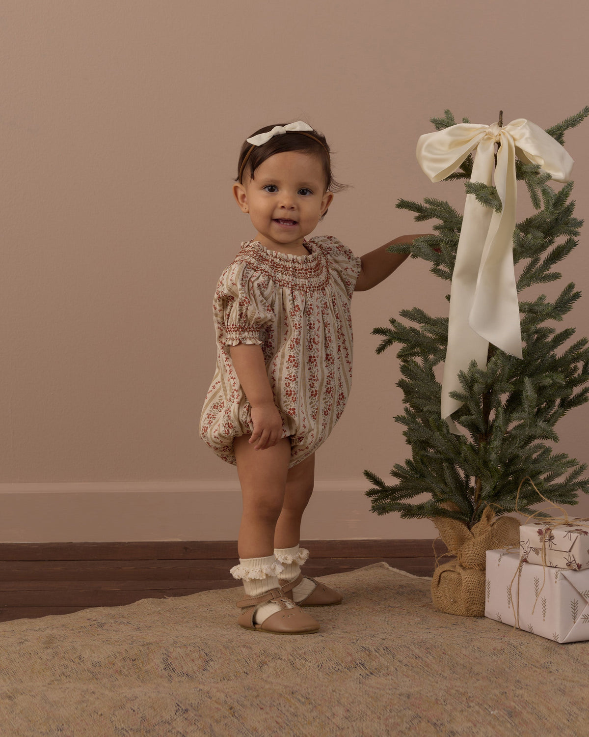 Little Knot Headband Ivory - Rylee + Cru | Kids Clothes | Trendy Baby Clothes | Modern Infant Outfits |