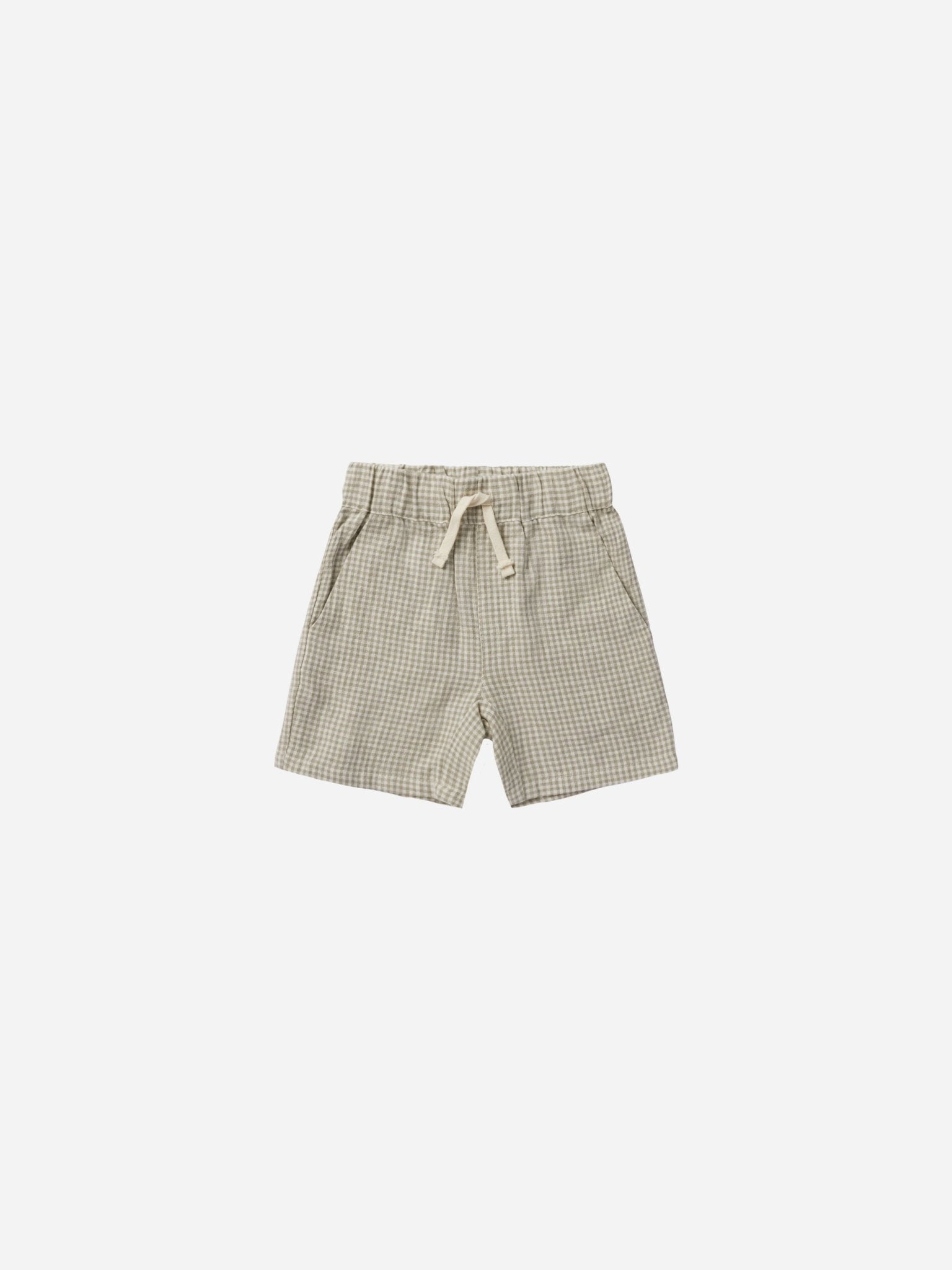 Bermuda Short || Sage Gingham - Rylee + Cru Canada